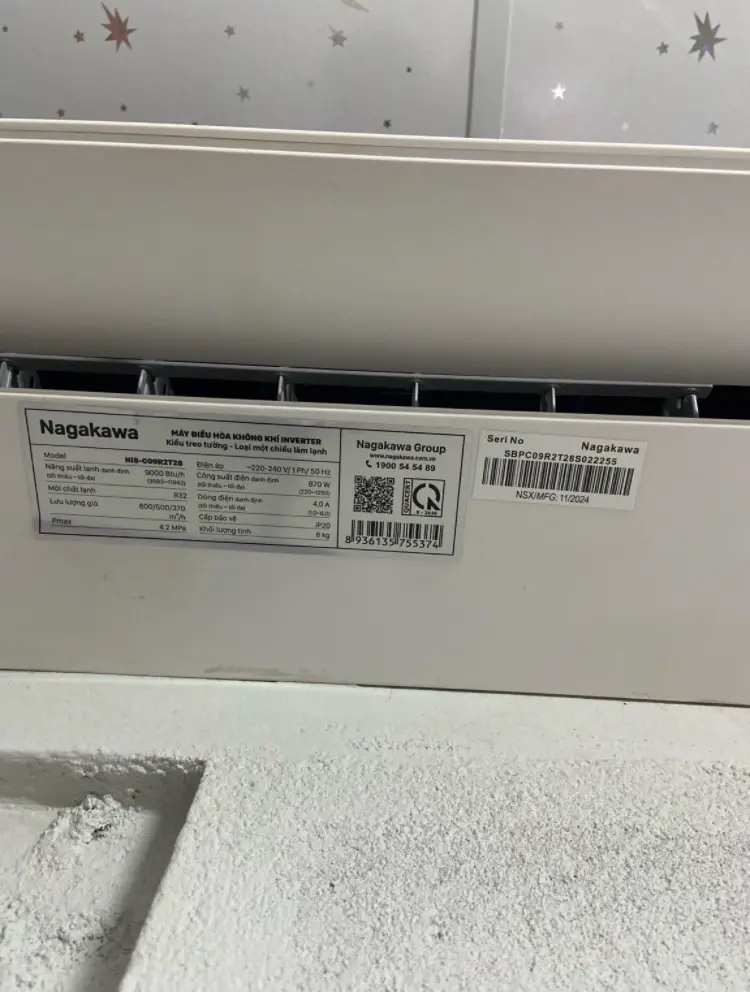 Khách hàng review Máy lạnh Nagakawa Inverter 1 HP NIS-C09R2T28 7