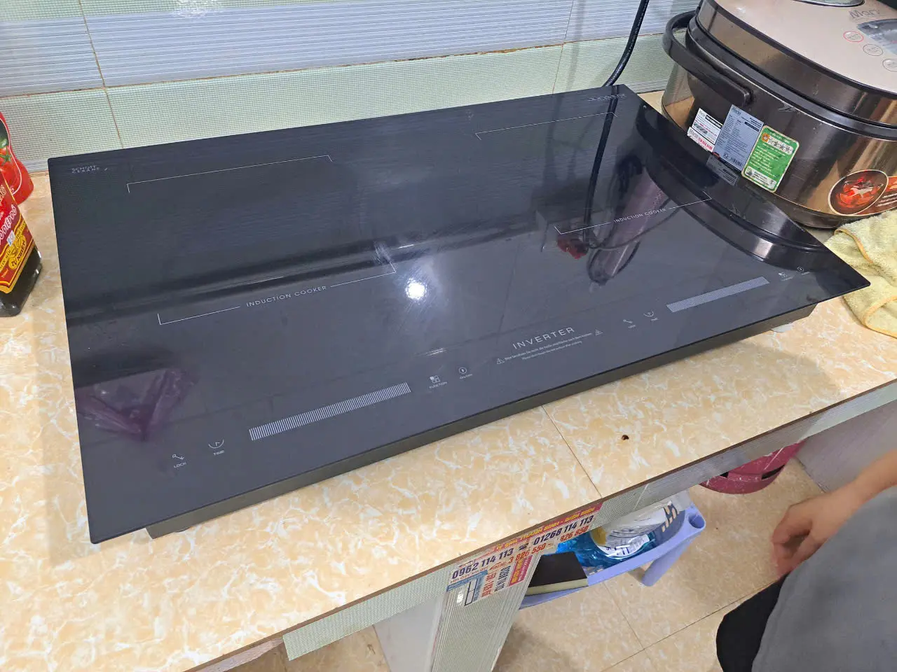 Khách hàng review Bếp từ đôi âm Junger CEJ-200-II 4000W 30