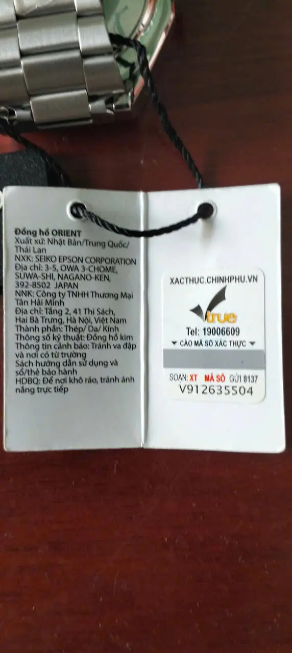 Khách hàng review Đồng hồ ORIENT SK 41.7 mm Nam RA-AA0B05R19B 1