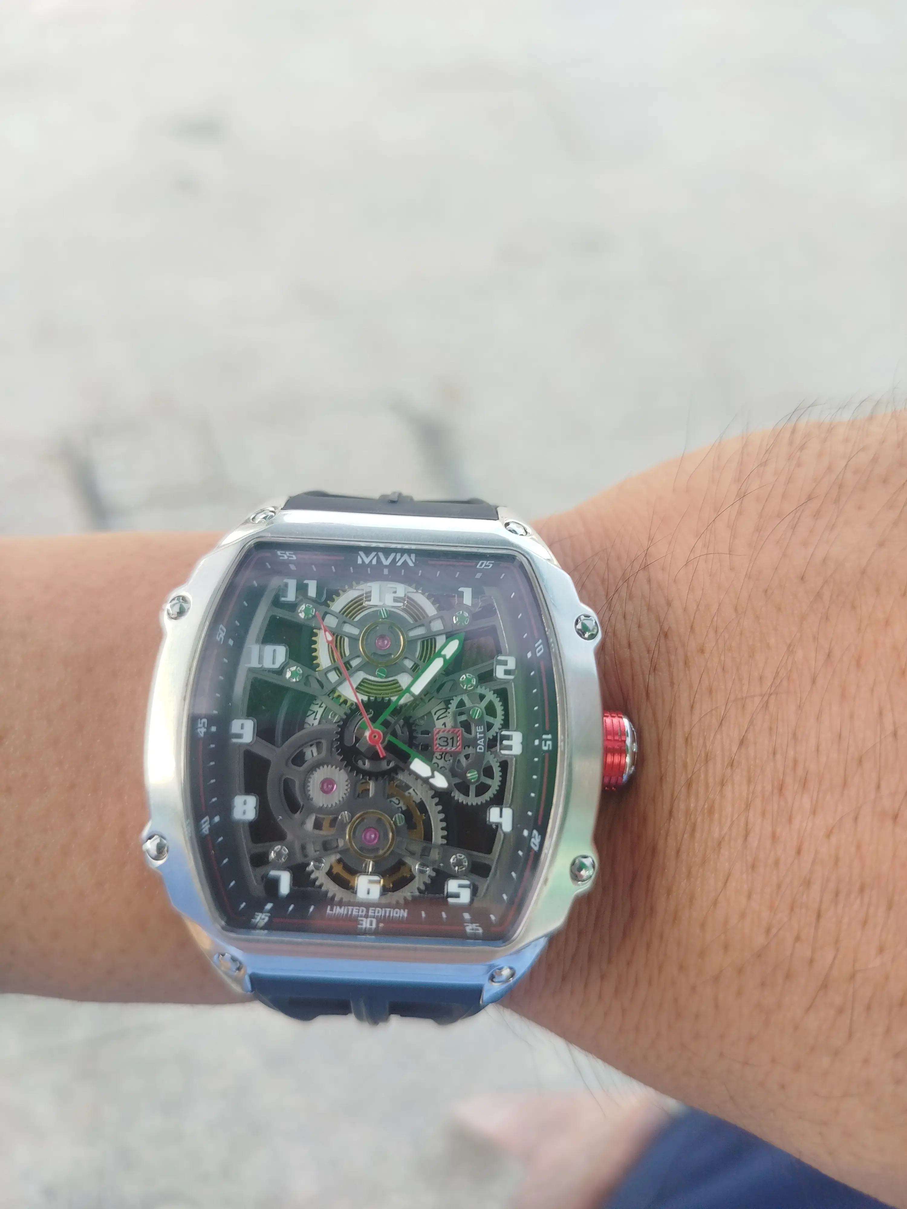 Khách hàng review Đồng hồ MVW Galaxy 43 mm Nam MSCA002-01-S3 5