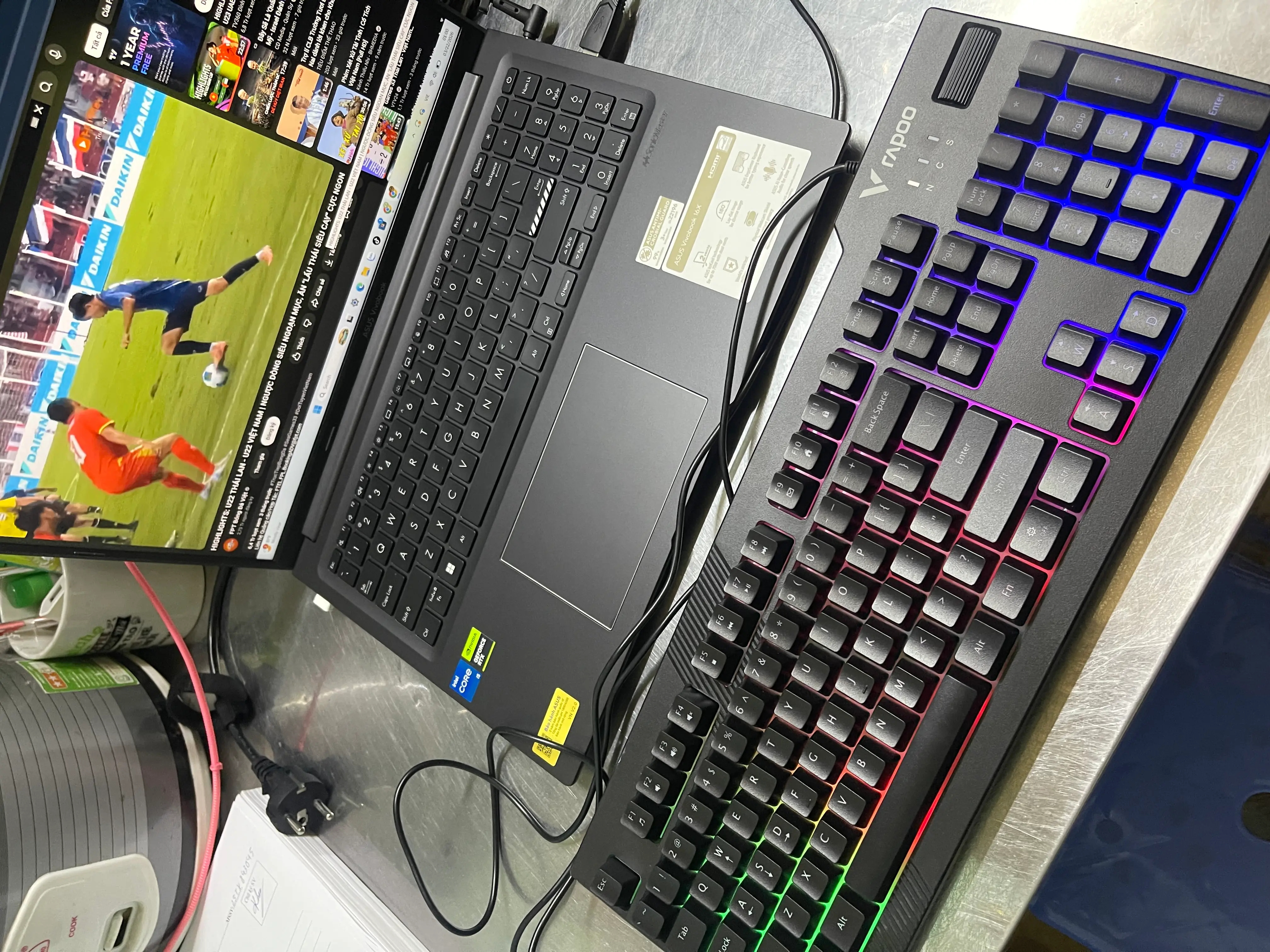 Khách hàng review Bàn Phím Có Dây Gaming Rapoo V50S 3