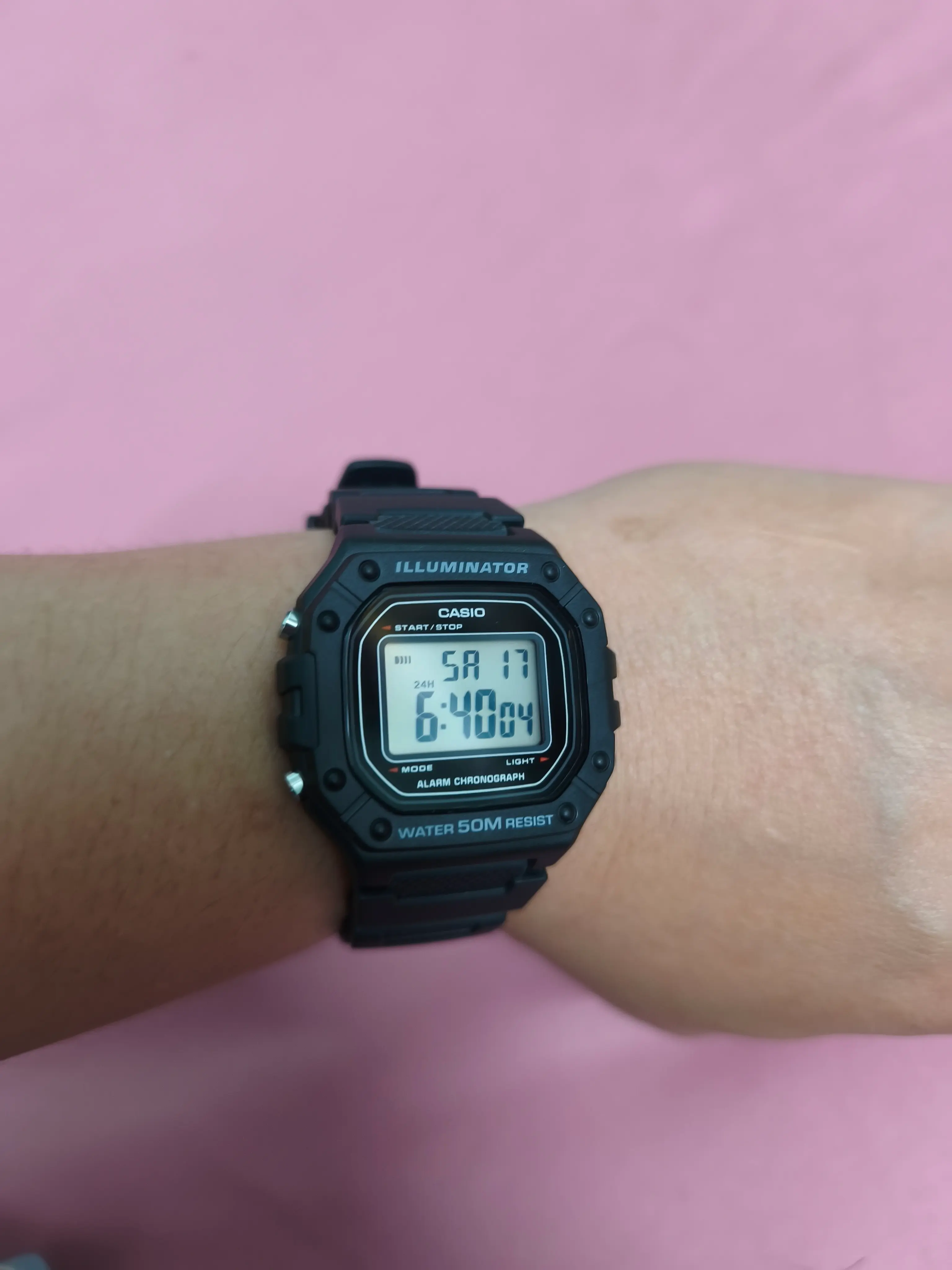 Khách hàng review Đồng hồ CASIO Timeless 43 mm Nam W-218H-1AVDF 1