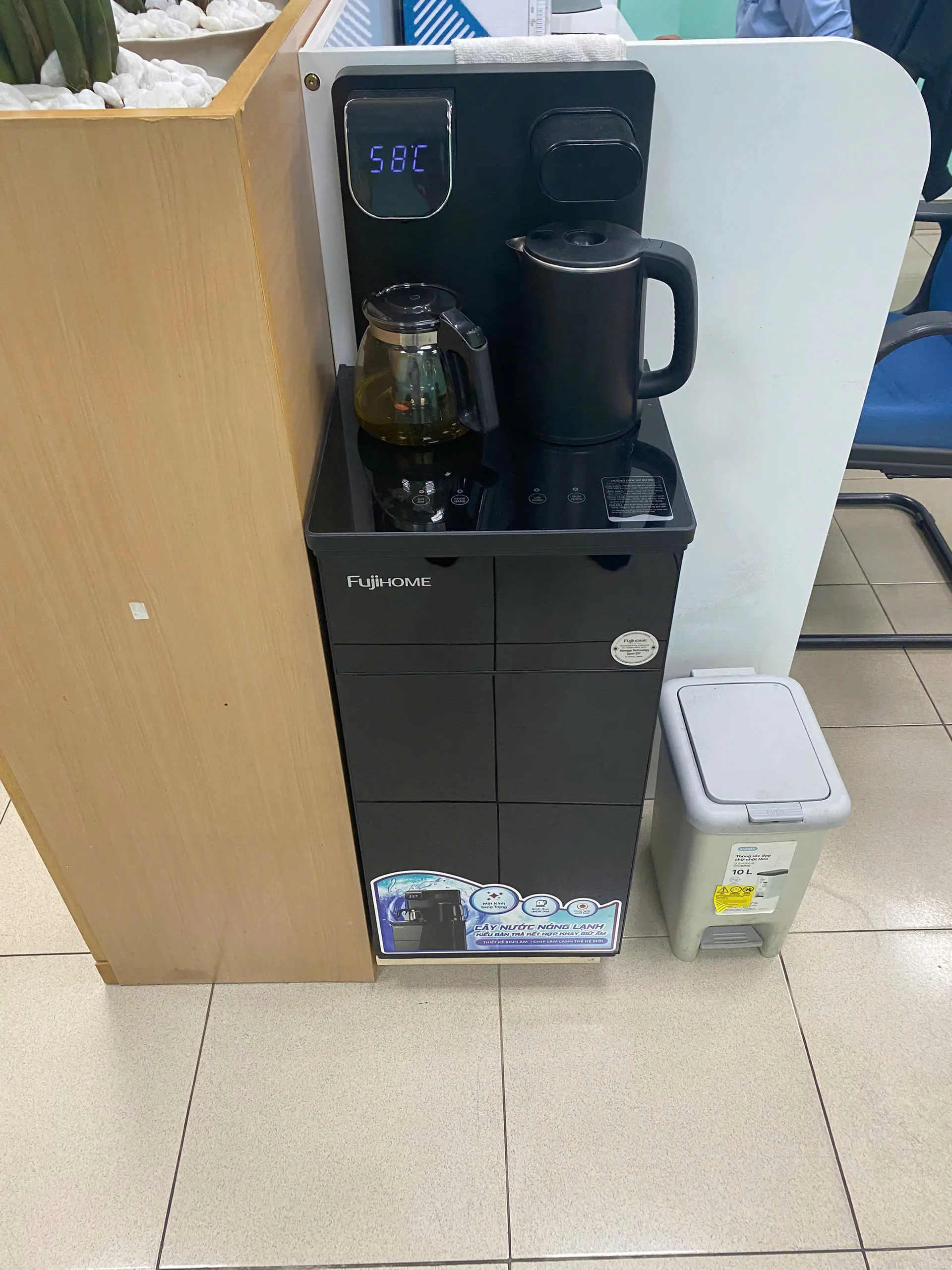 Khách hàng review Cây nước nóng lạnh FUJIHOME TB110E 1475W 1