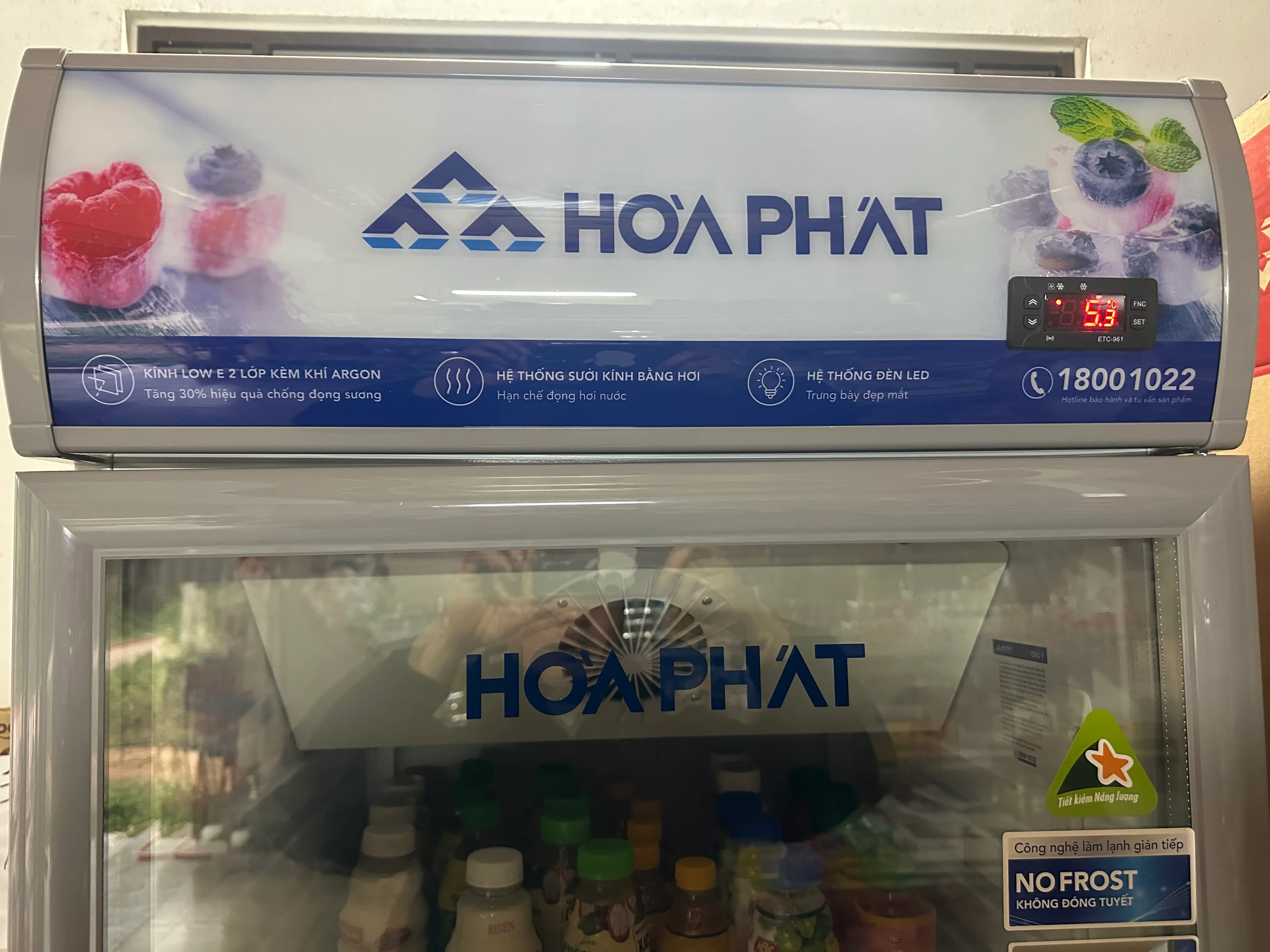 Khách hàng review Tủ mát Hoà Phát 280 lít HSR D6280 1