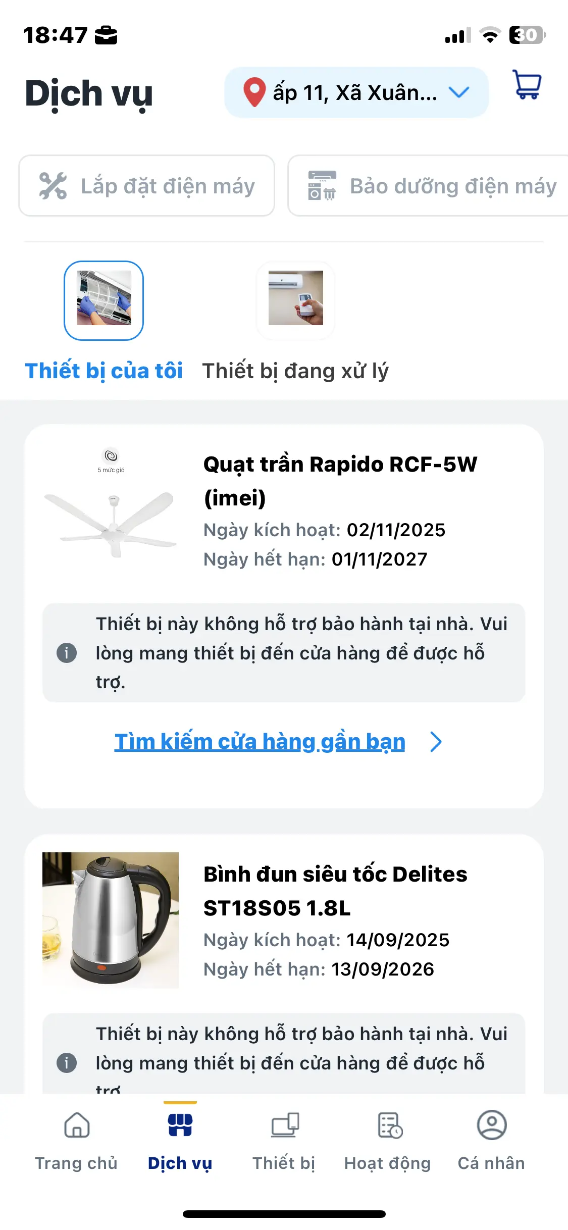 Khách hàng review Quạt trần Rapido 5 cánh RCF-5W 100W 2