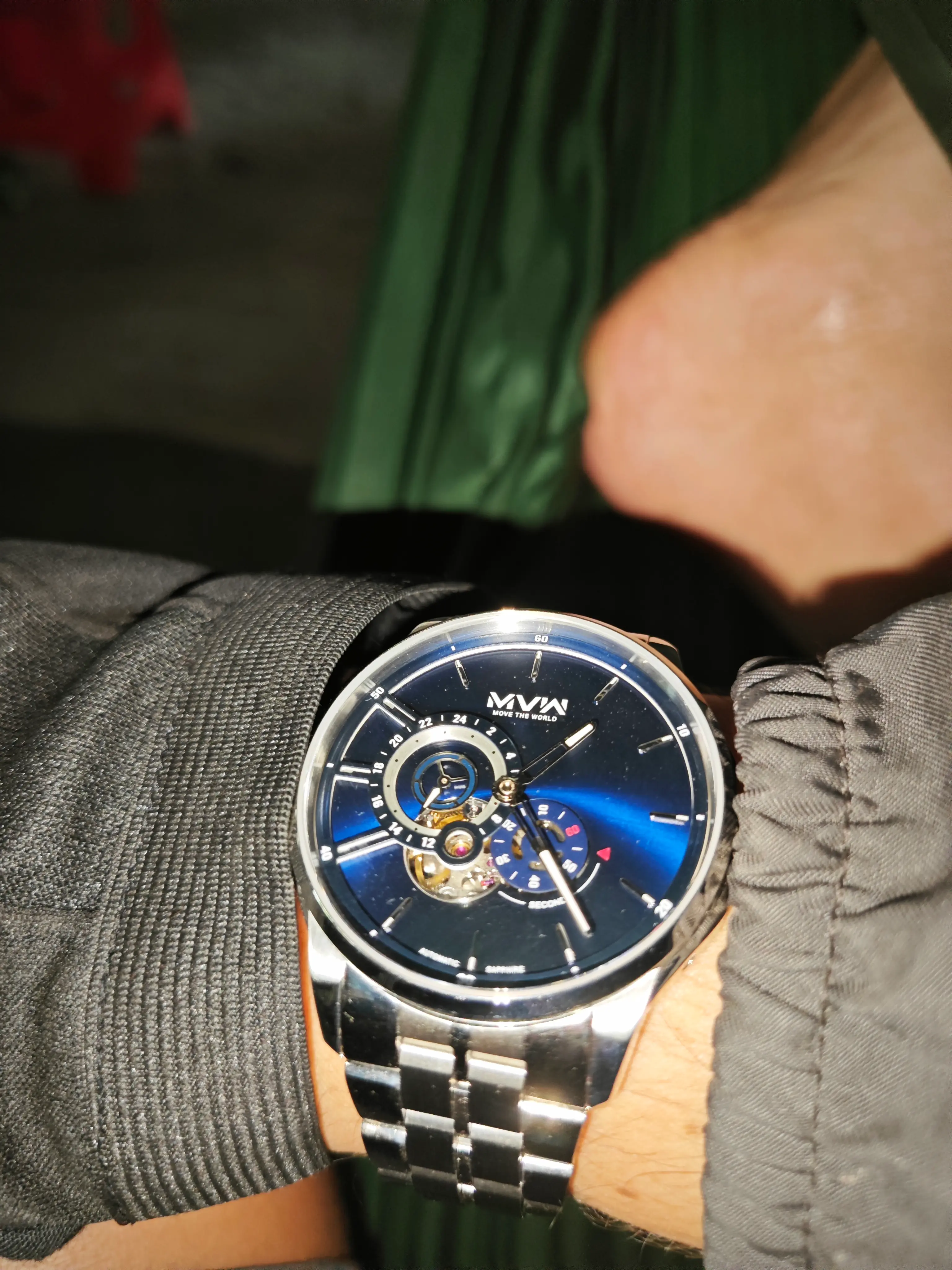Khách hàng review Đồng hồ MVW Star 43 mm Nam MSA090-01-S1 3