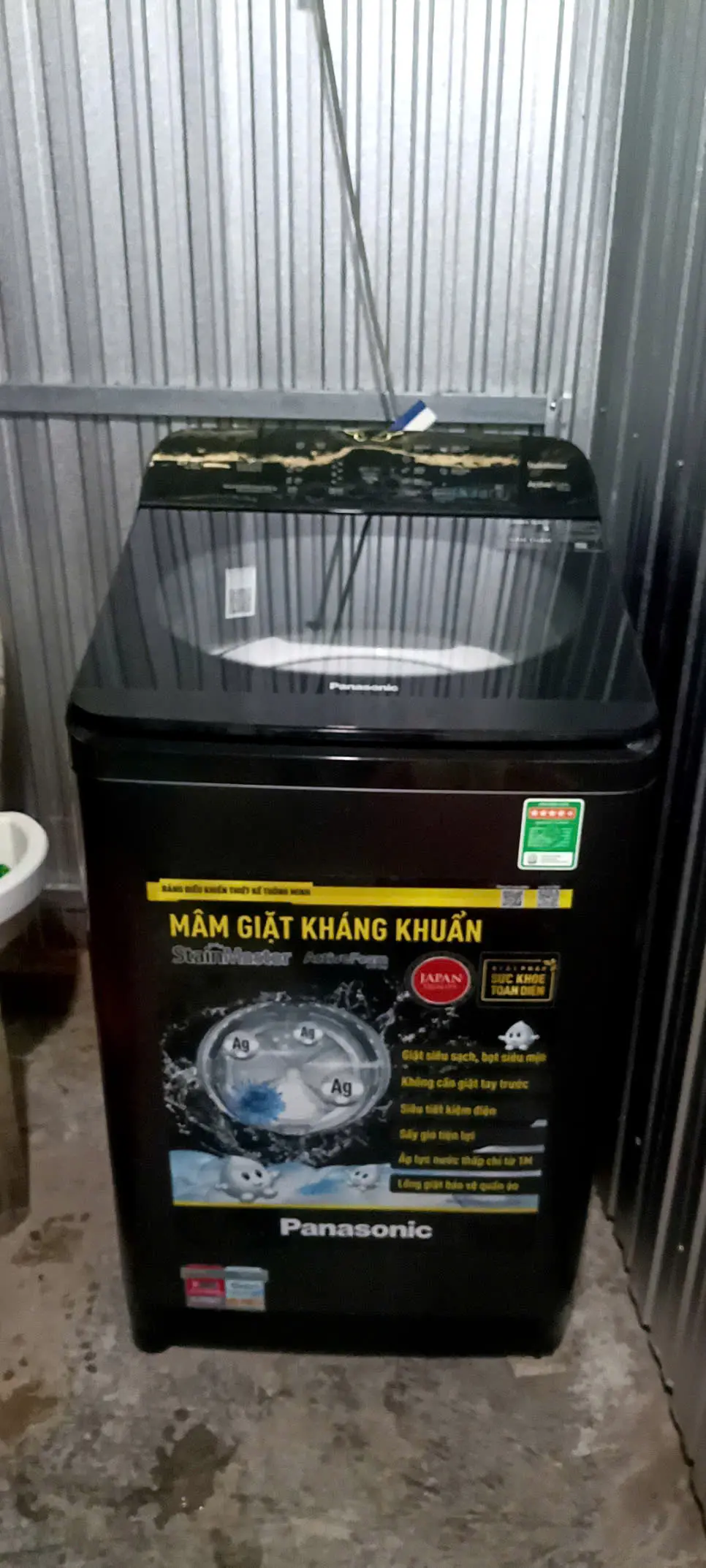 Khách hàng review Máy giặt Panasonic 8.5 Kg NA-F85A9BRV 13