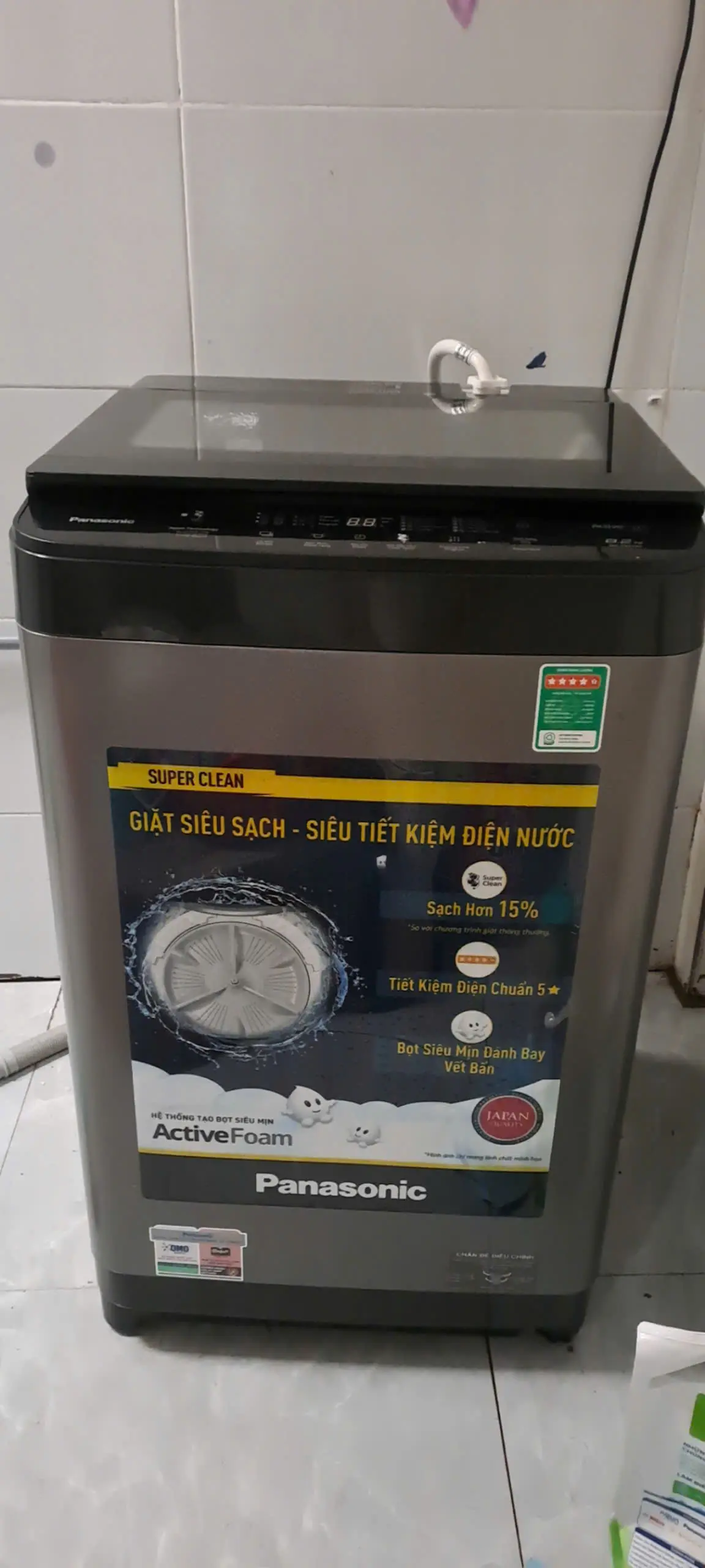 Khách hàng review Máy giặt Panasonic 8.2 kg NA-F82Y01DRV 38