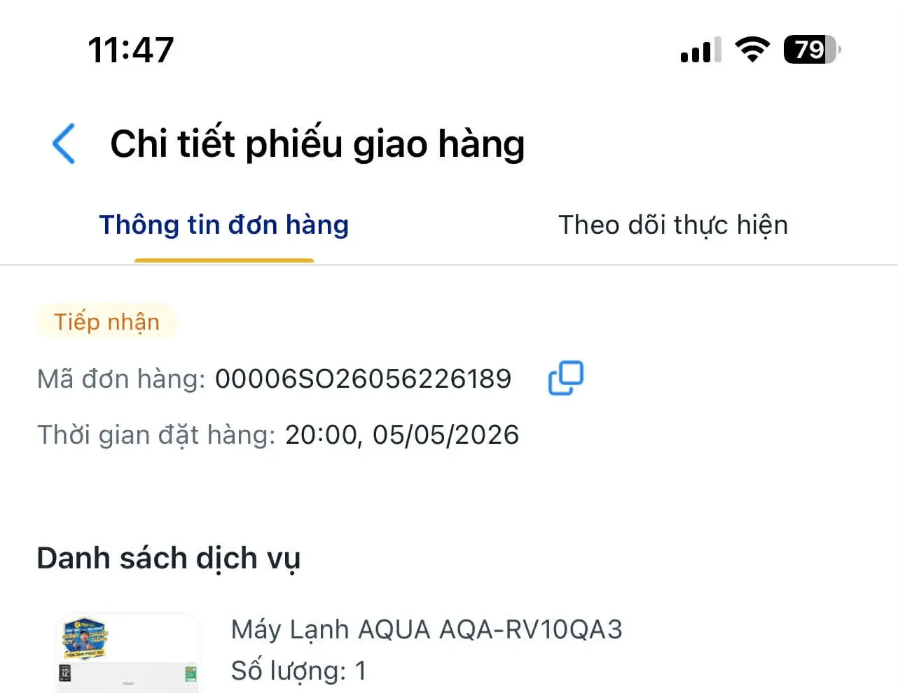Khách hàng review Máy lạnh AQUA Inverter 1 HP AQA-RV10QA3 5