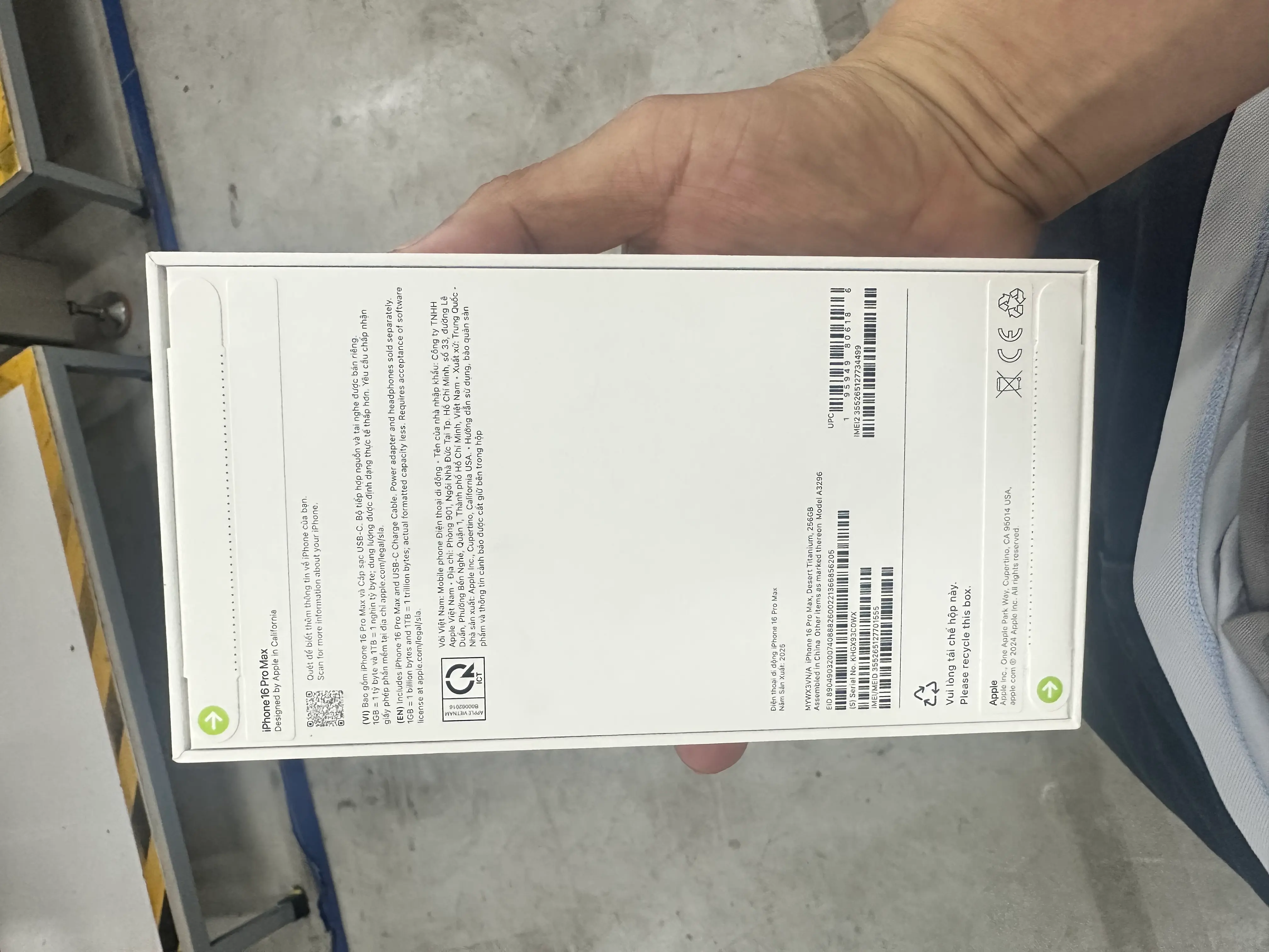 Khách hàng review Điện thoại iPhone 16 Pro Max 256GB 9