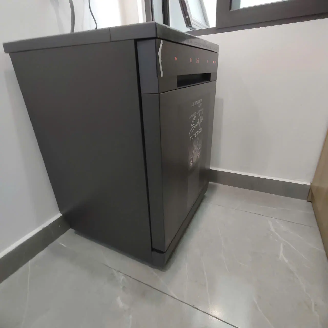 Khách hàng review Máy rửa chén độc lập Junger Leopard DWJ-143 39
