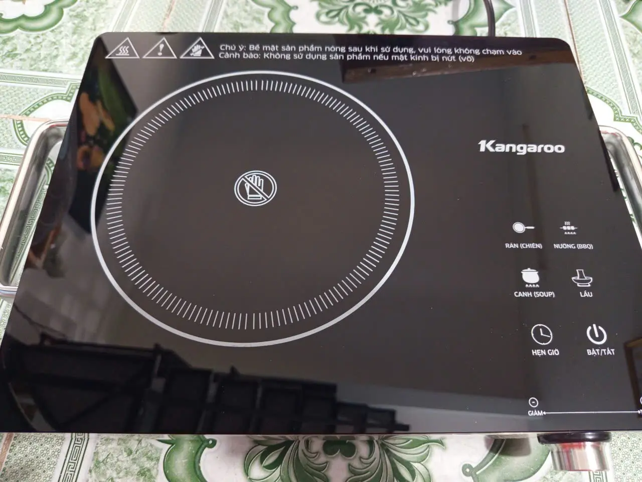 Khách hàng review Bếp hồng ngoại đơn Kangaroo KG20IFT1 2000W 1