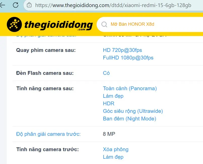 Khách hàng review Điện thoại Xiaomi Redmi 15 6GB/128GB 1