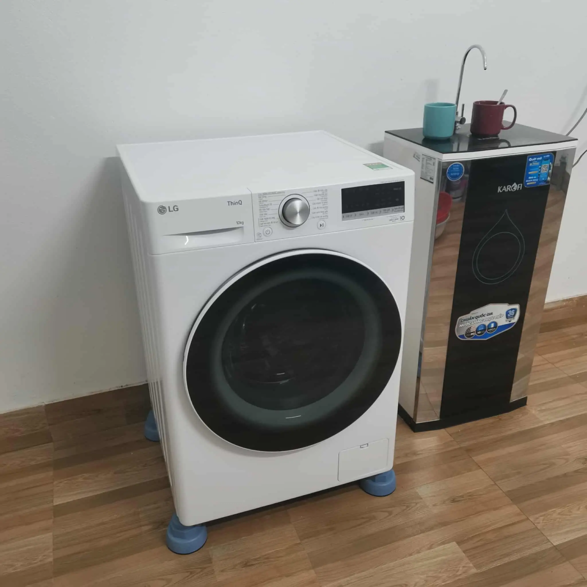 Khách hàng review Máy giặt LG AI DD Inverter 10 kg FV1410S4W1 1