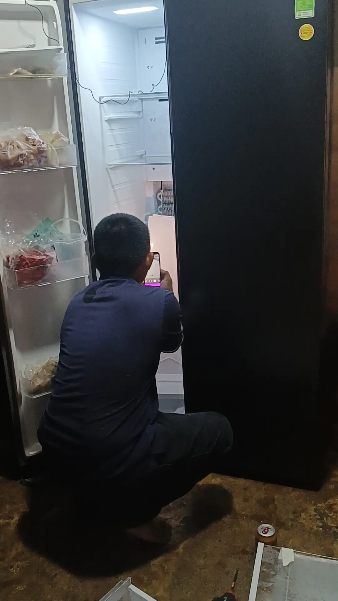 Khách hàng review Tủ lạnh Toshiba Inverter 711 lít Side By Side GR-RS910WI-PMV(06)-MG 1