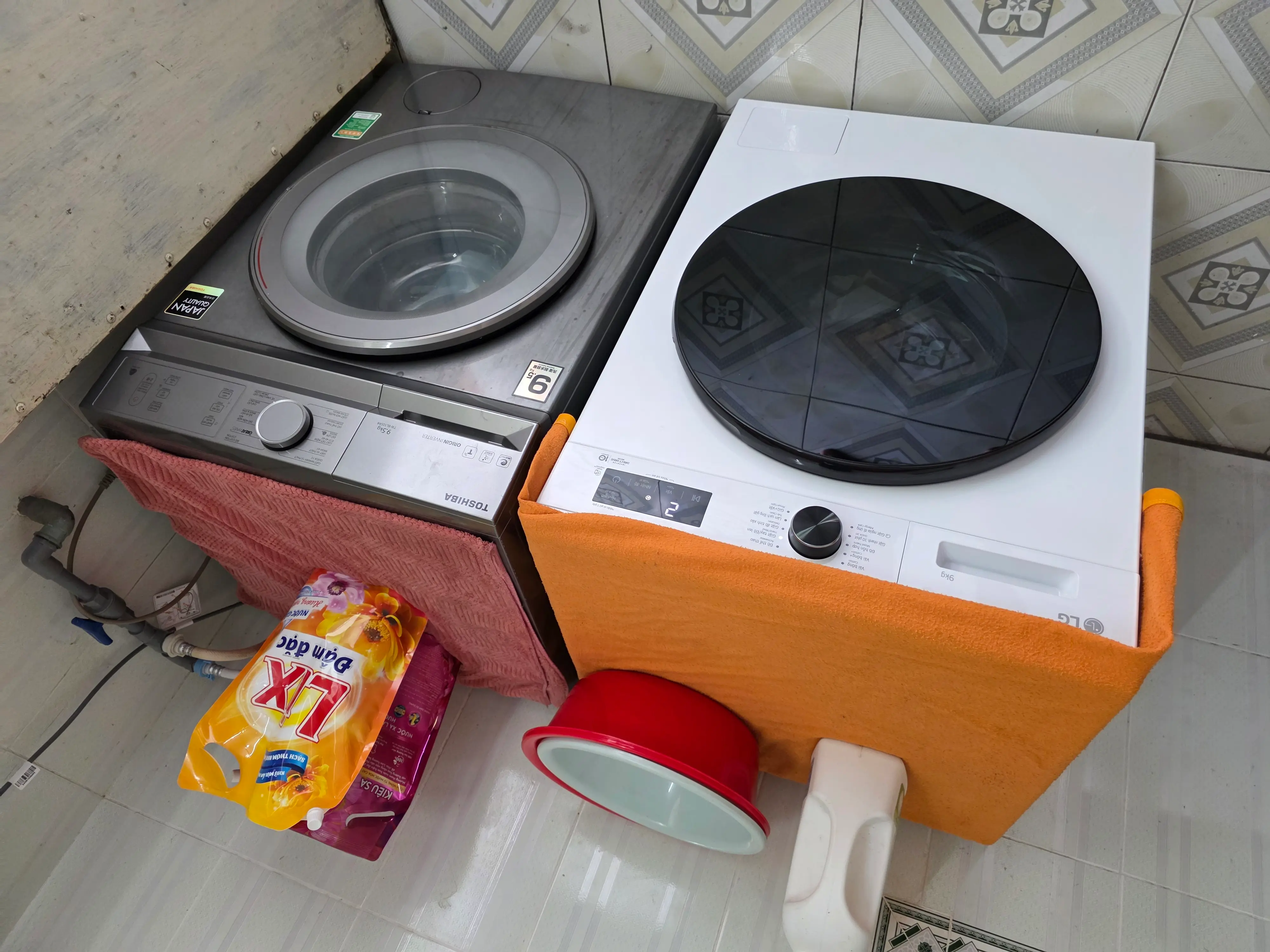 Khách hàng review Máy giặt LG Inverter 9 kg FB1209S5W 2