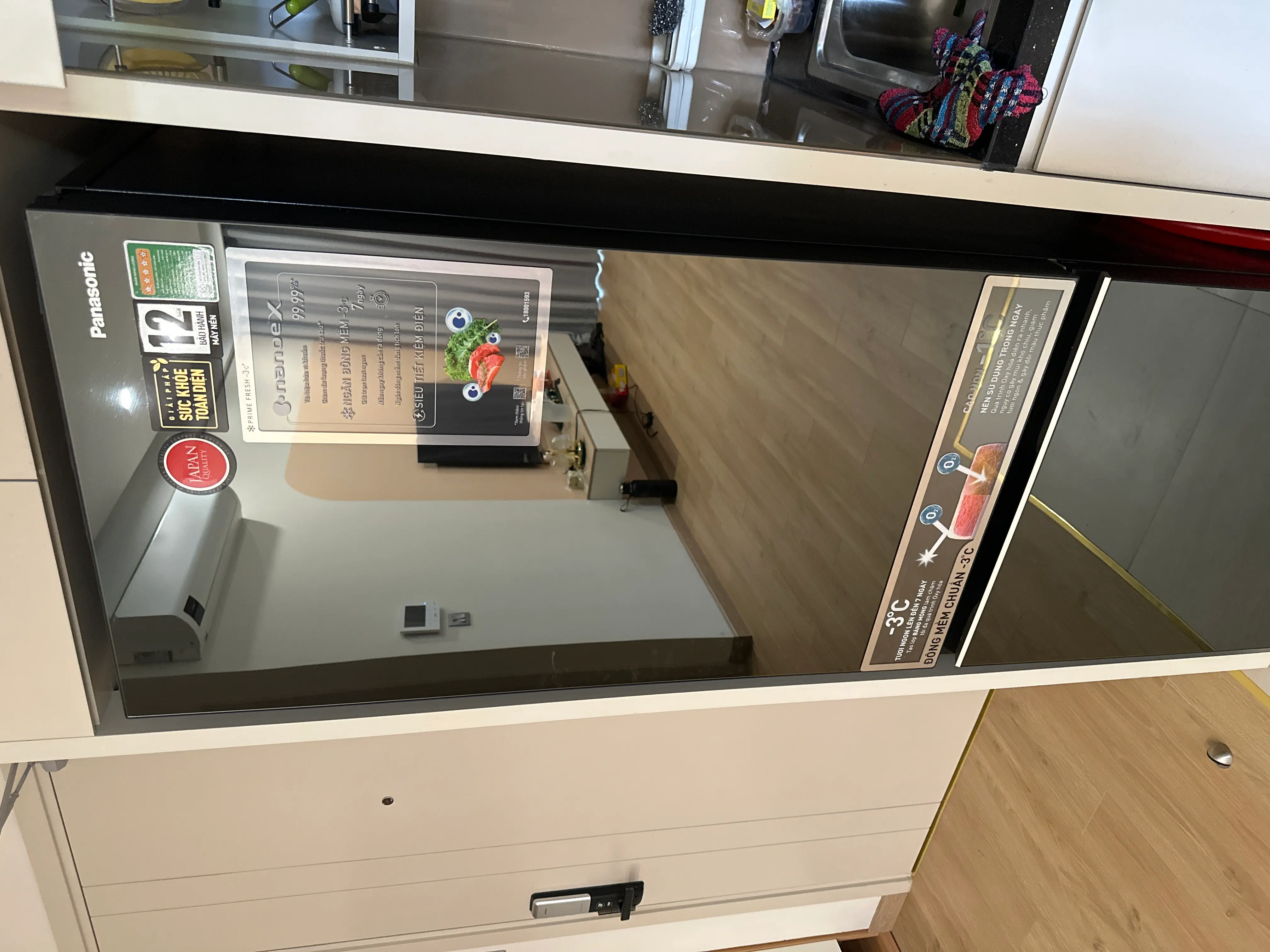 Khách hàng review Tủ lạnh Panasonic Inverter 325 lít NR-BC361VGMV 86
