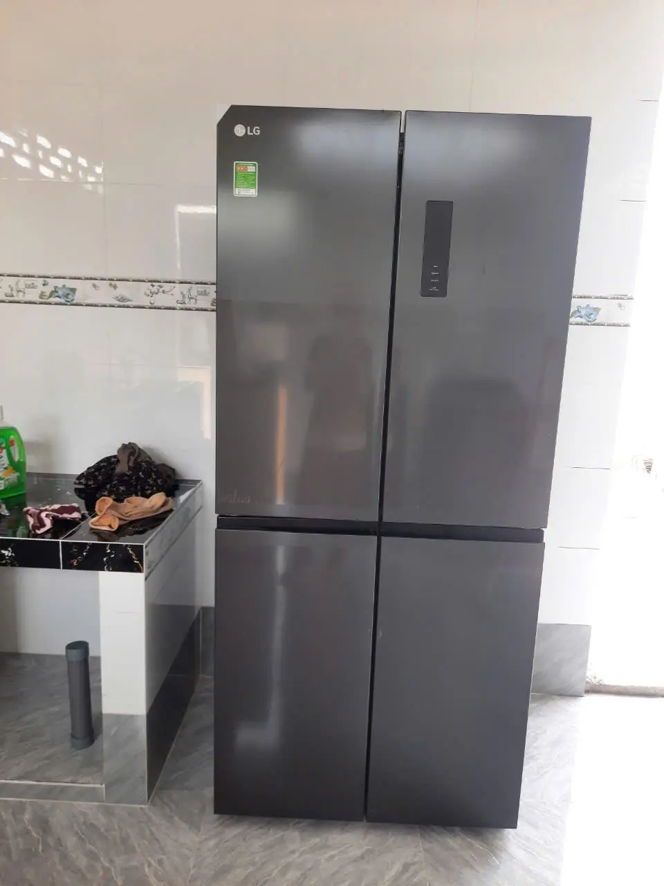 Khách hàng review Tủ lạnh LG Inverter 470 lít Multi Door GR-B50BL 1