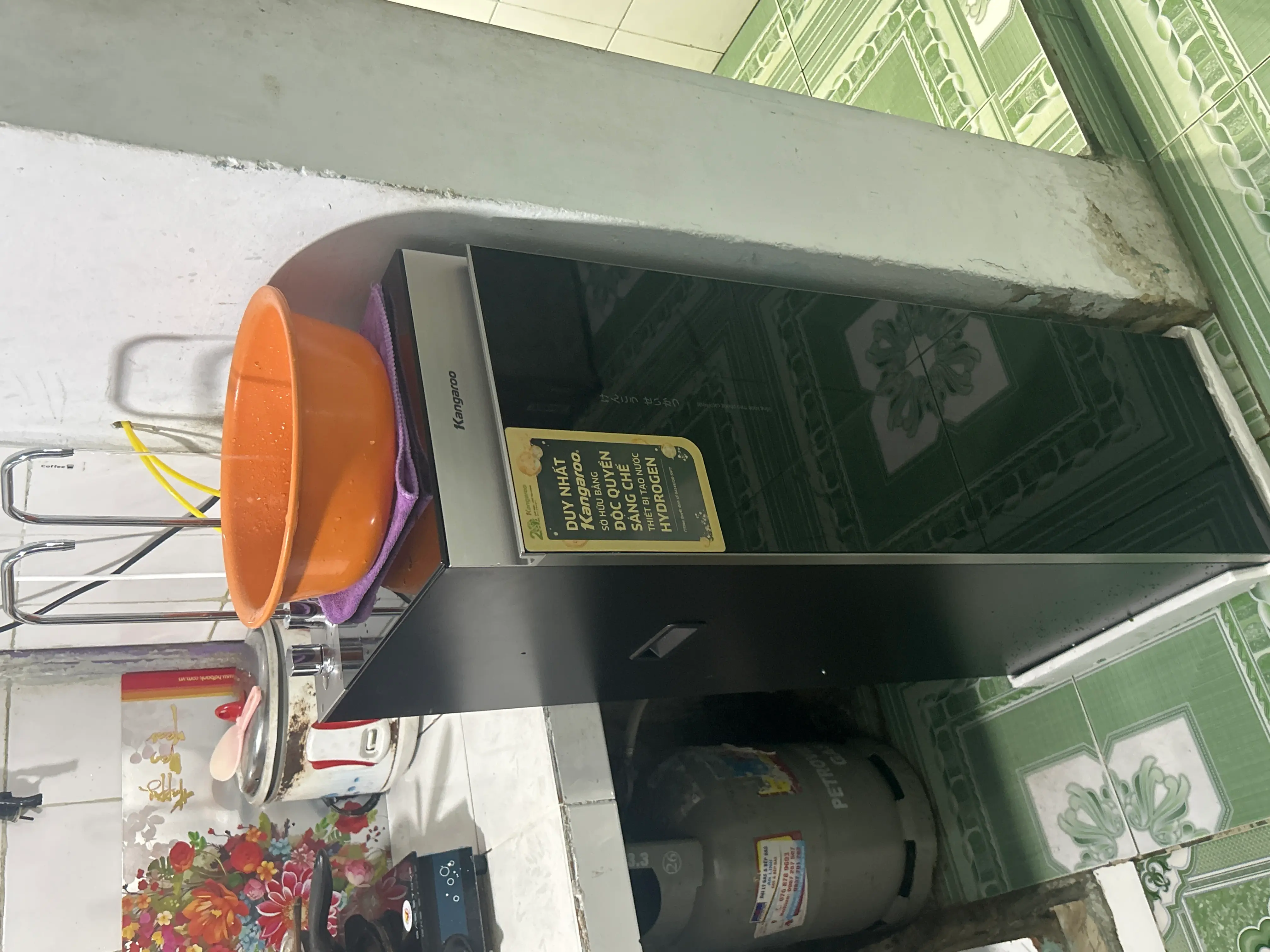 Khách hàng review Máy lọc nước RO nóng nguội lạnh Hydrogen Kangaroo Sumire KG12A6 12 lõi 1