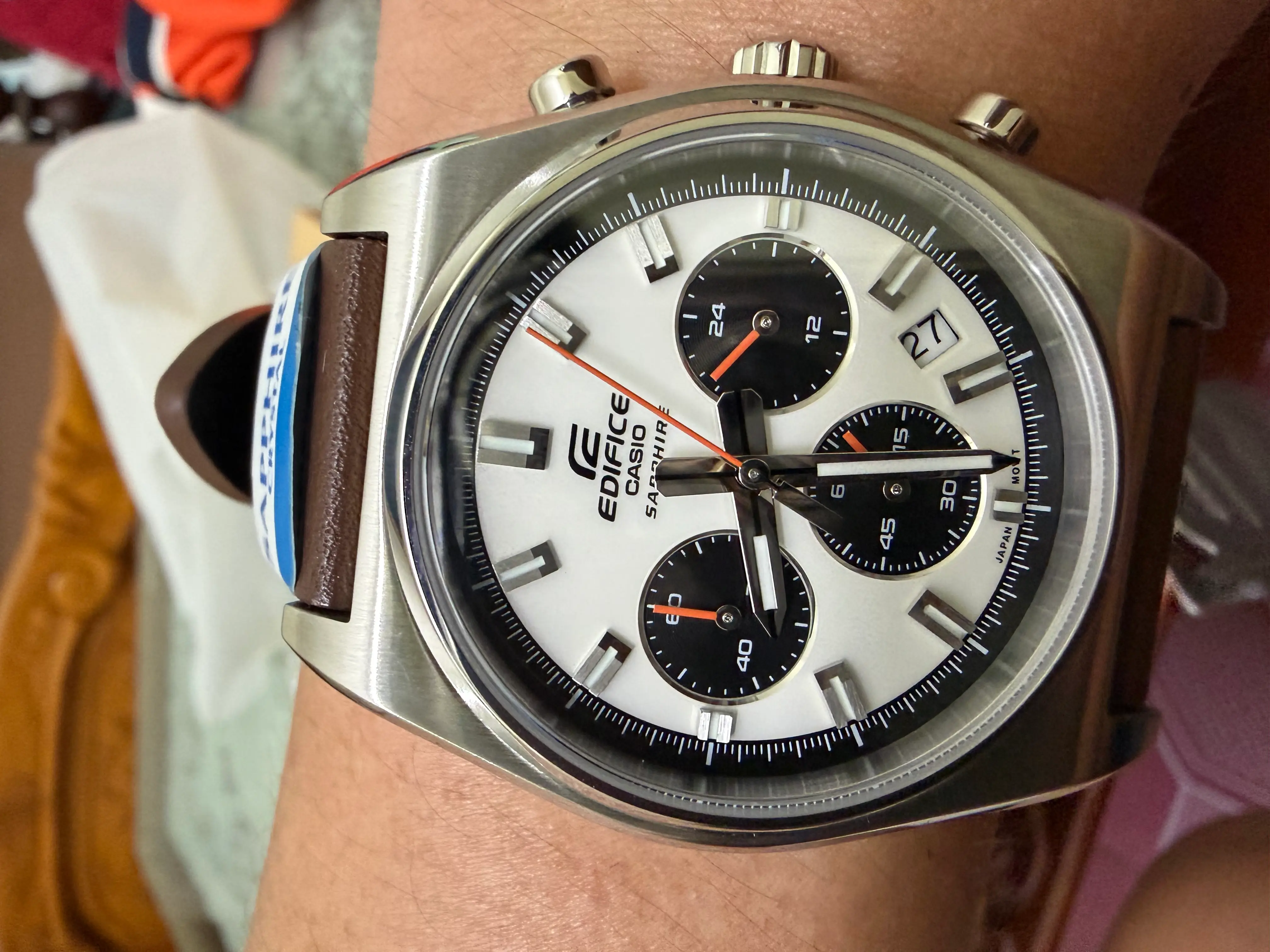 Khách hàng review Đồng hồ Edifice Casio 40 mm Nam EFB-730L-7AVUDF 1