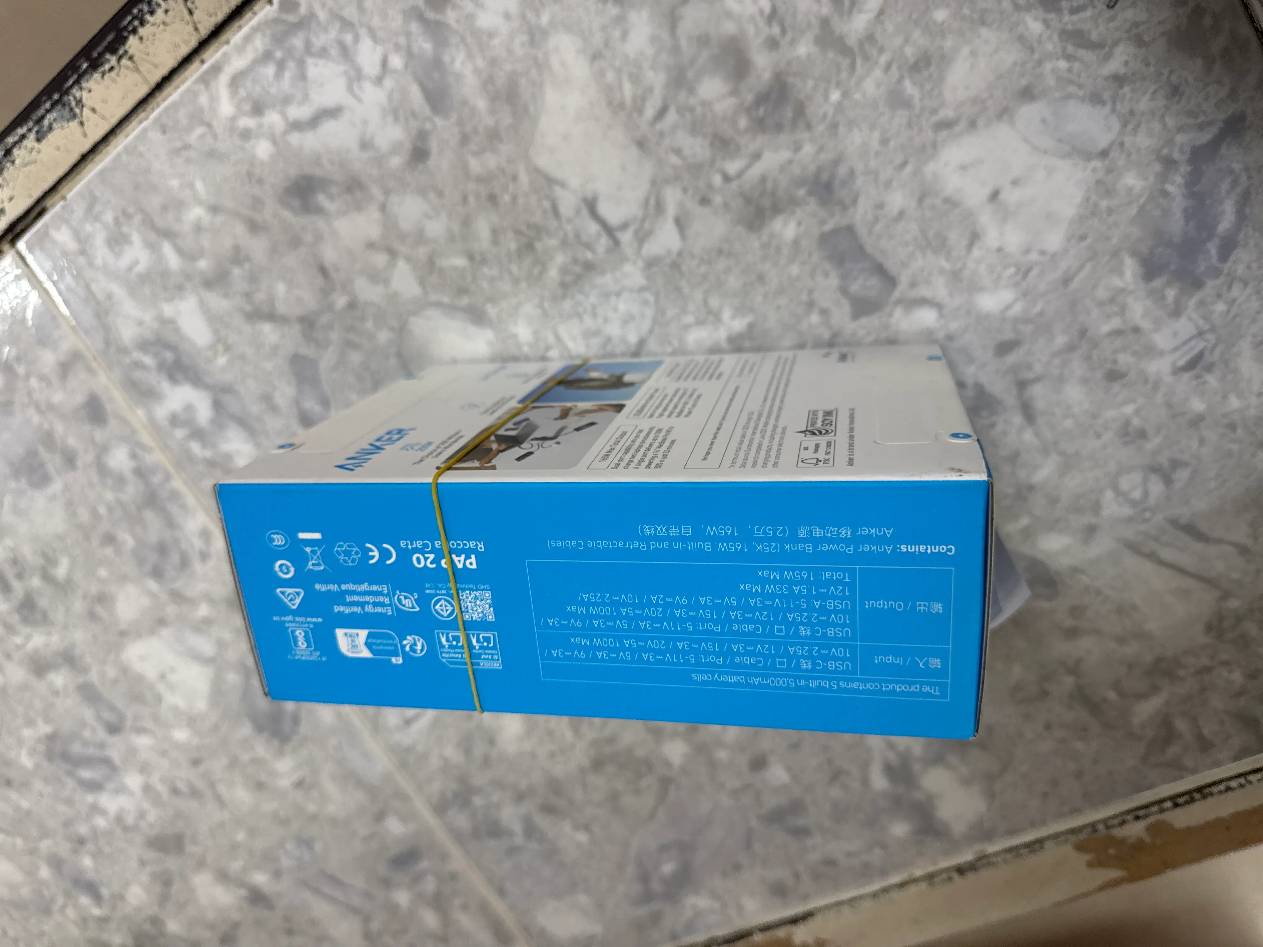 Khách hàng review Pin sạc dự phòng 25000mAh Type C PD QC 3.0 165W Anker Zolo A1695 kèm cáp dây rút Type C 1