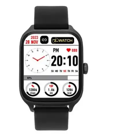 Khách hàng review Đồng hồ thông minh Zwatch Z6 44mm Đen 3