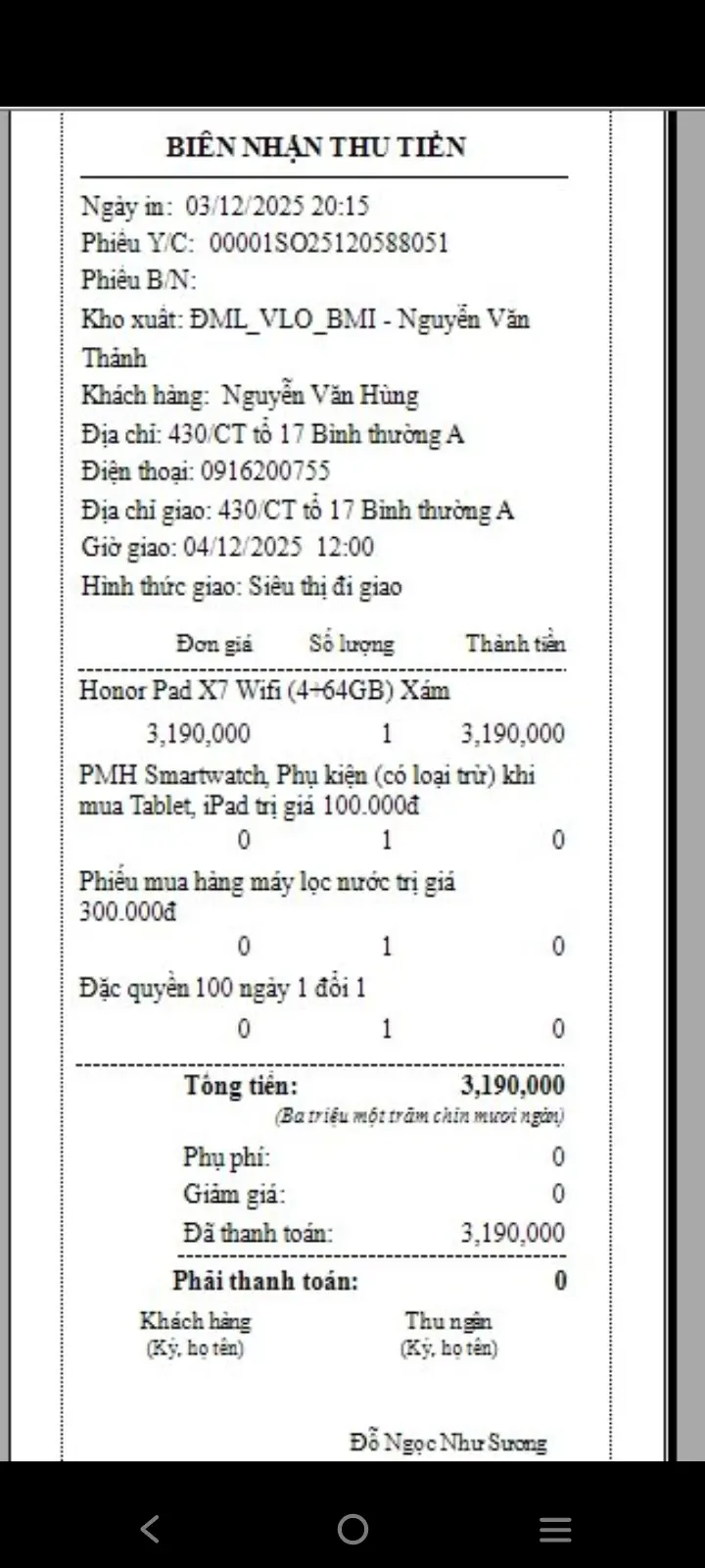Khách hàng review Máy tính bảng HONOR Pad X7 WiFi 4GB/64GB 1