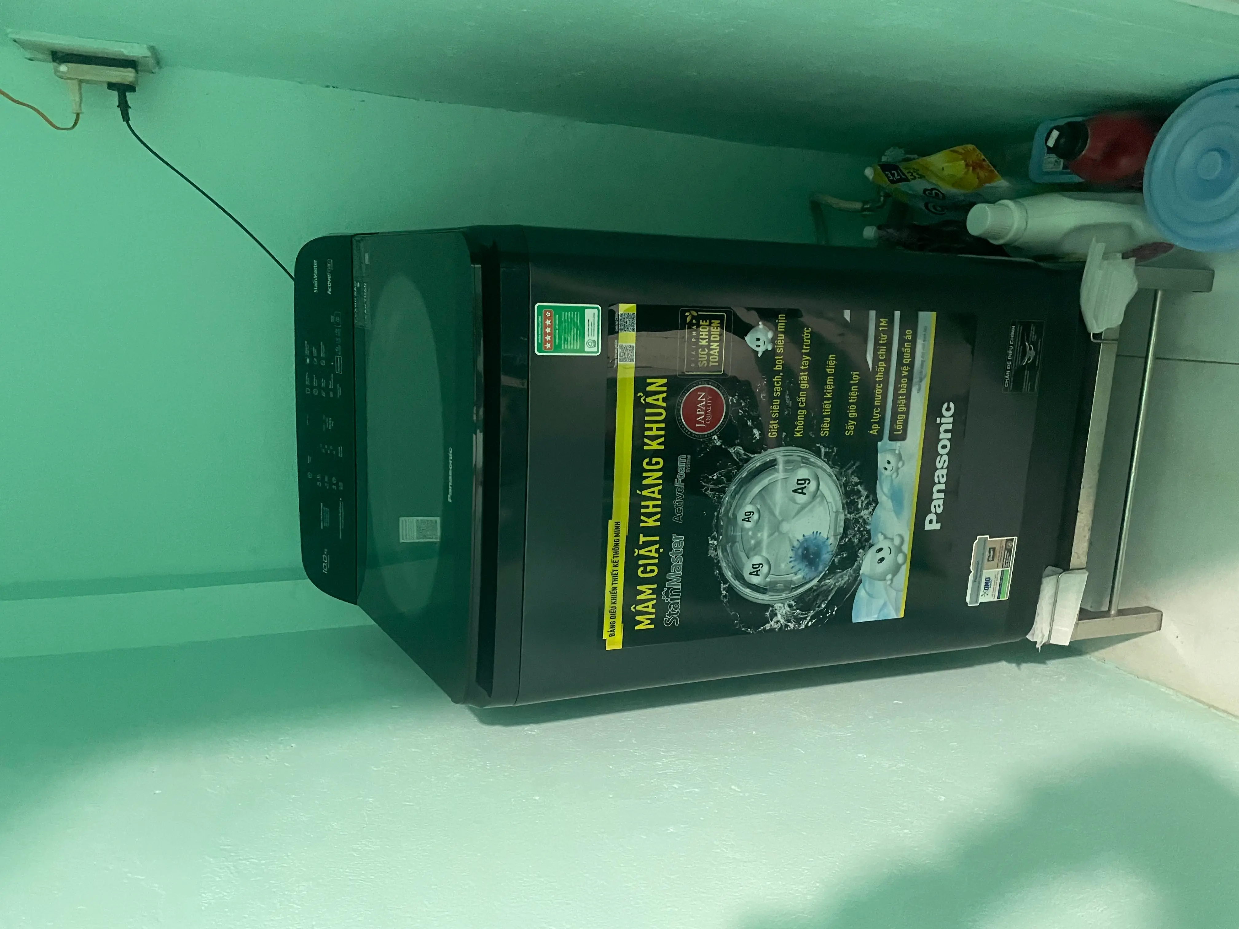 Khách hàng review Máy giặt Panasonic 10 Kg NA-F100A9BRV 7