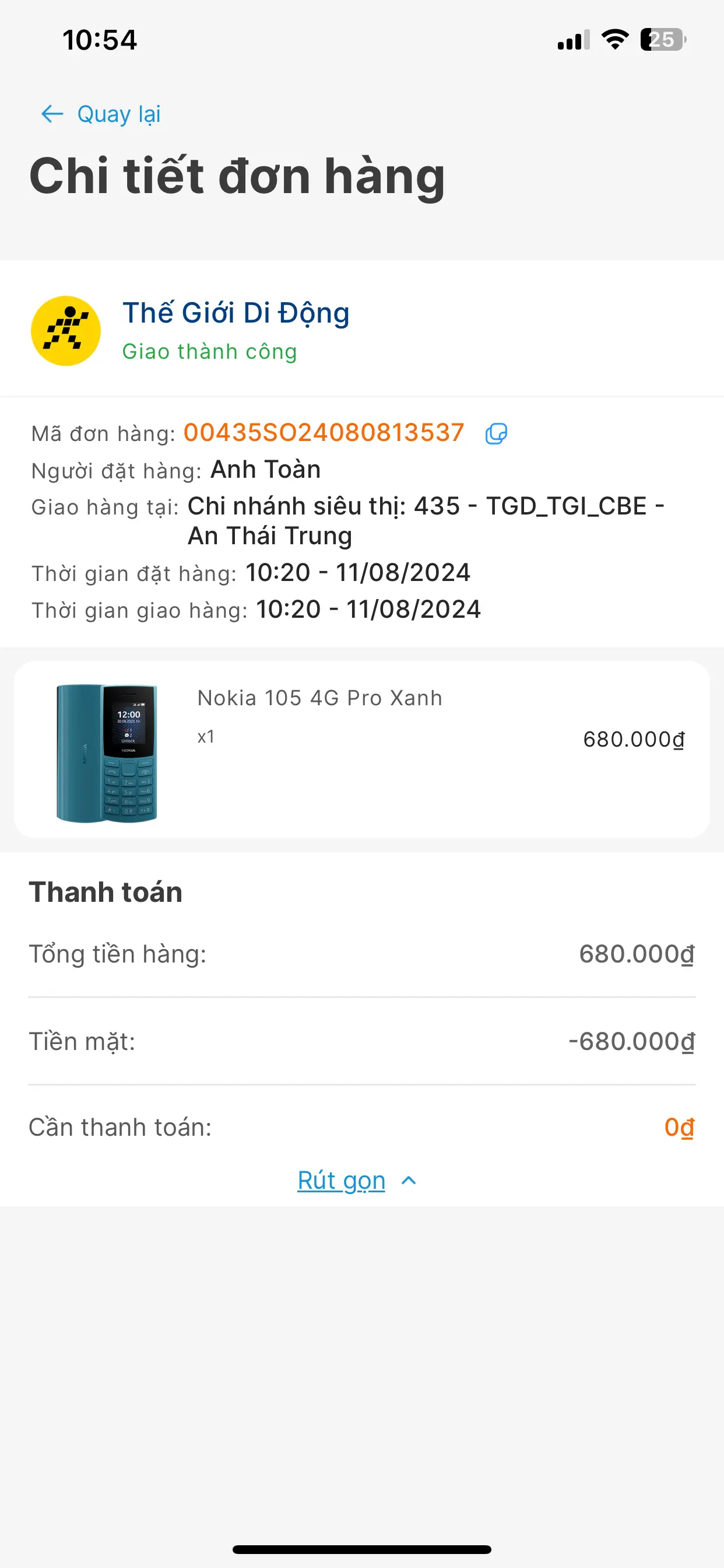 Khách hàng review Điện thoại Nokia 105 4G Pro 8
