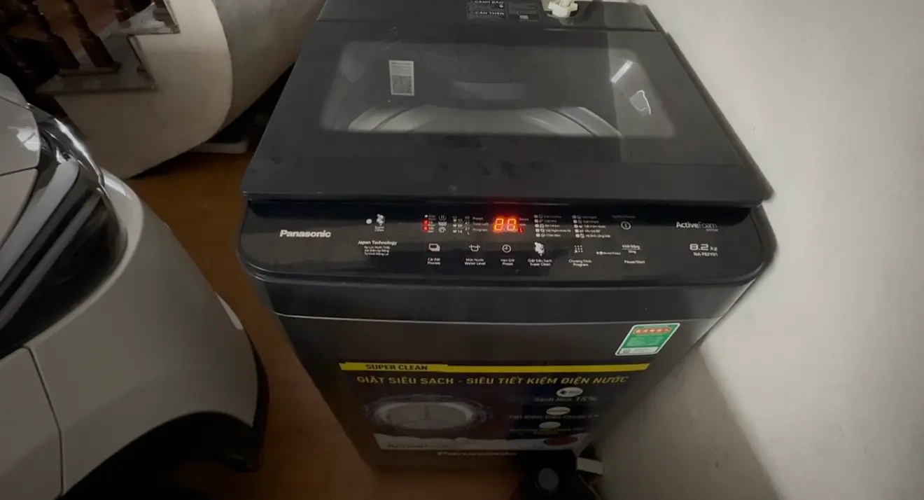 Khách hàng review Máy giặt Panasonic 8.2 kg NA-F82Y01DRV 18