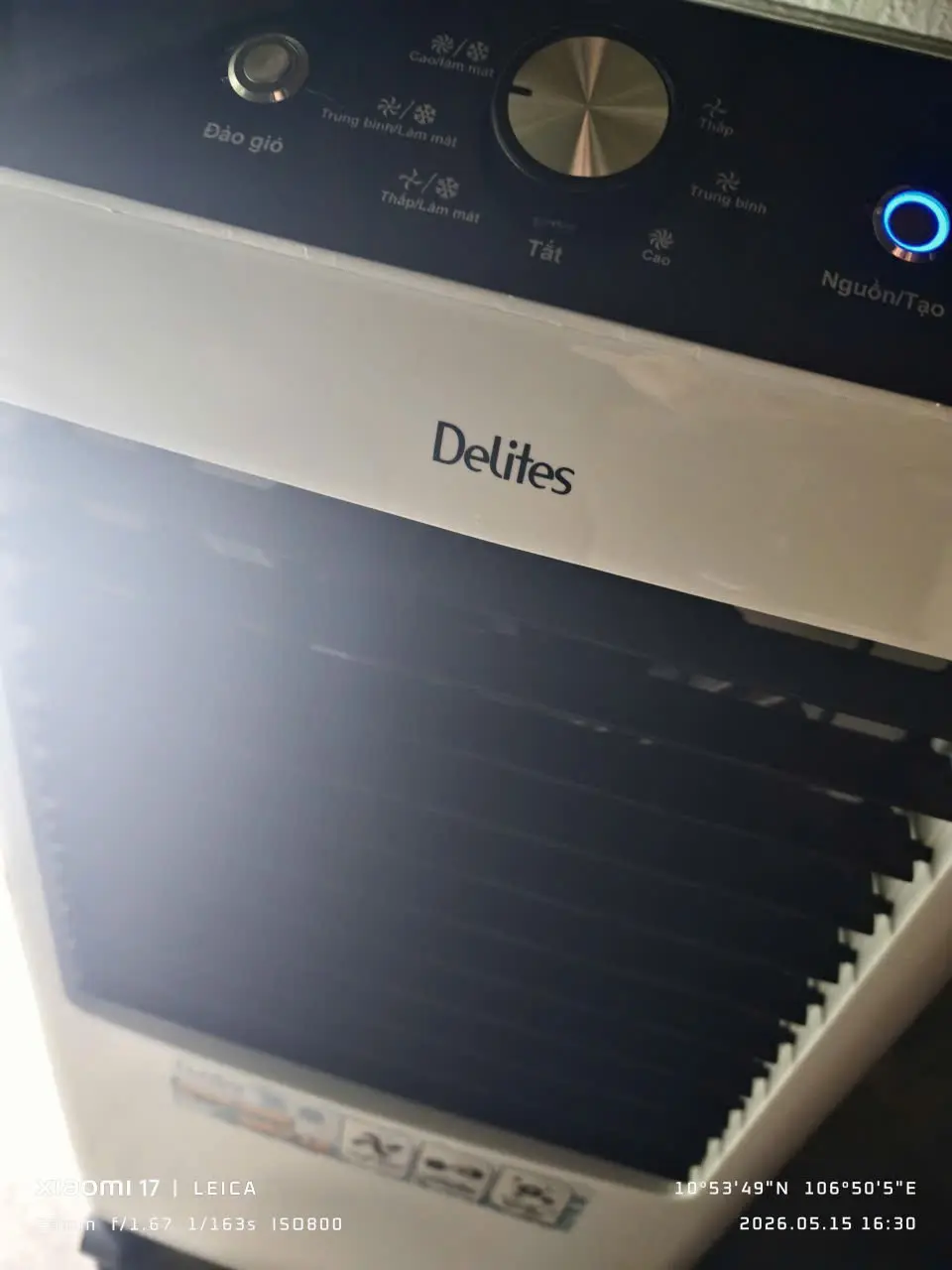 Khách hàng review Quạt điều hoà Delites RPD-30 48W 1