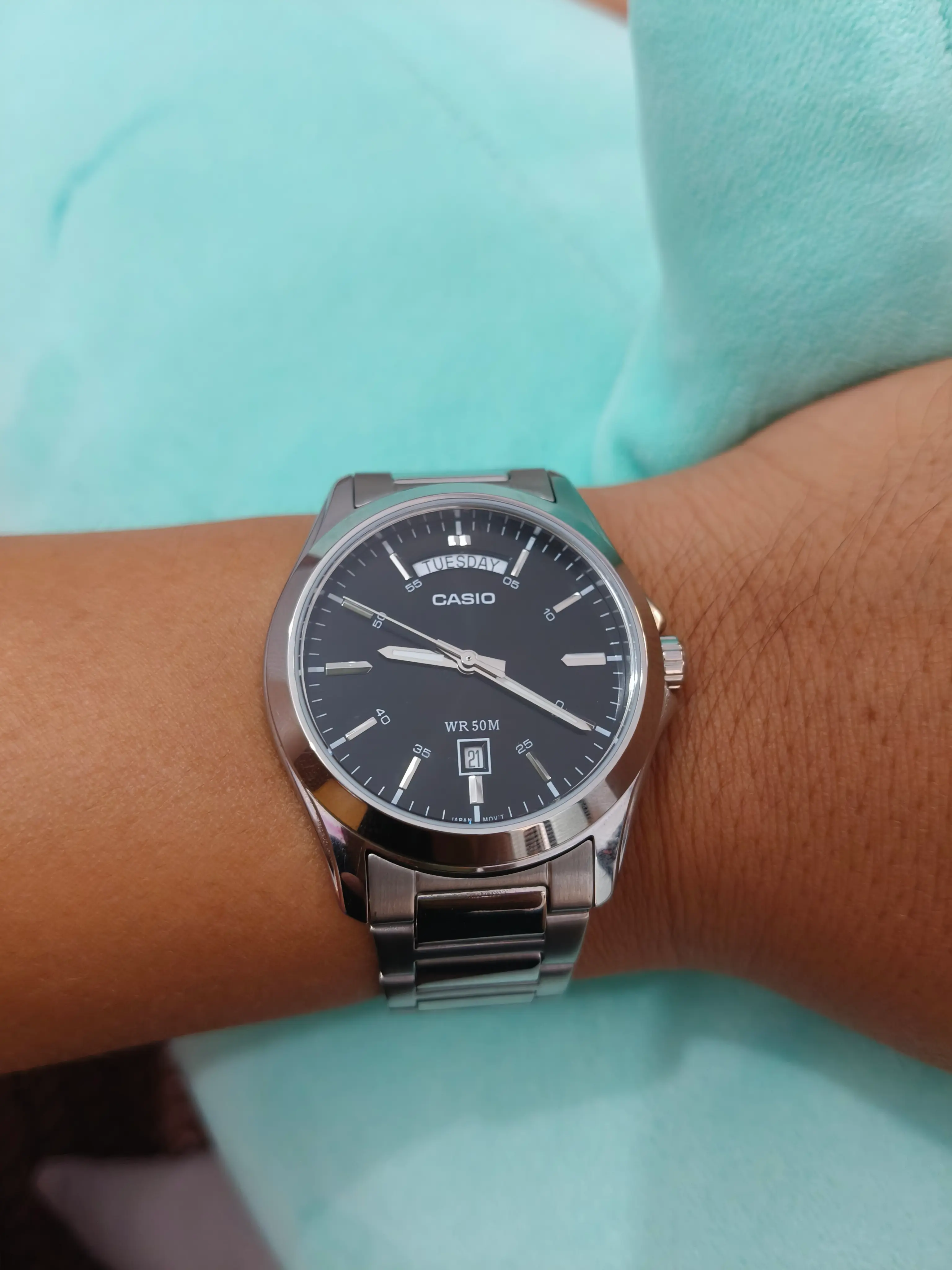 Khách hàng review Đồng hồ CASIO Timeless 40 mm Nam MTP-1370D-1A1VDF 1