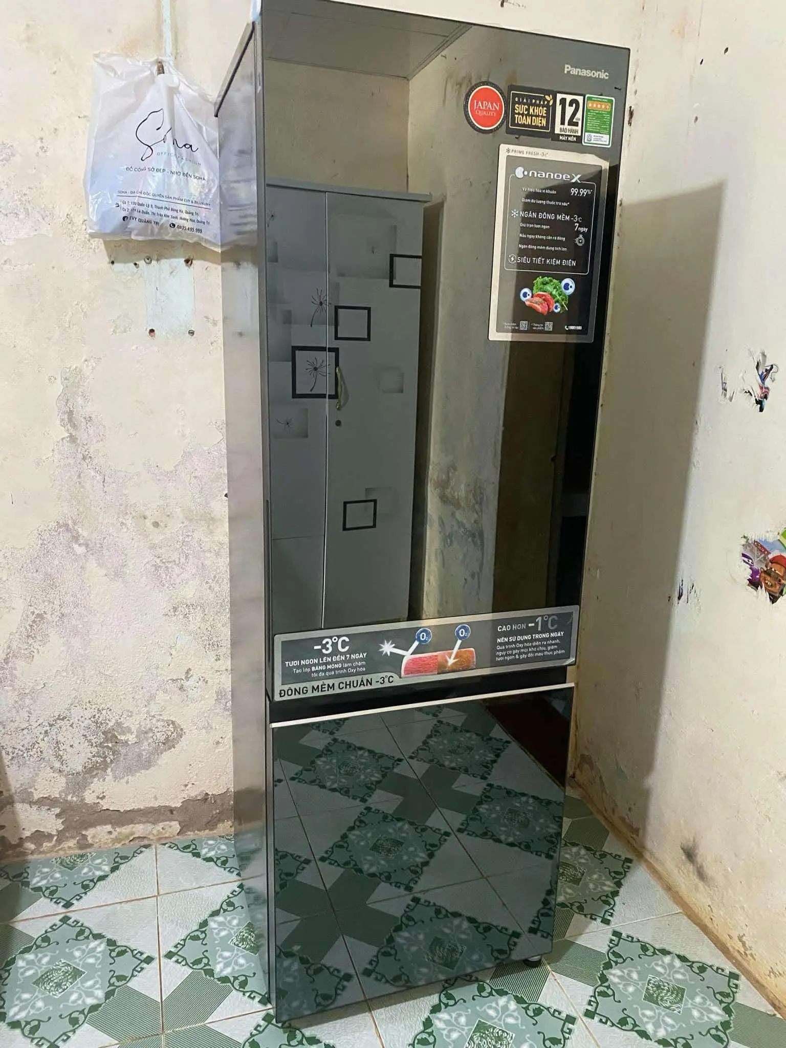 Khách hàng review Tủ lạnh Panasonic Inverter 325 lít NR-BC361VGMV 7