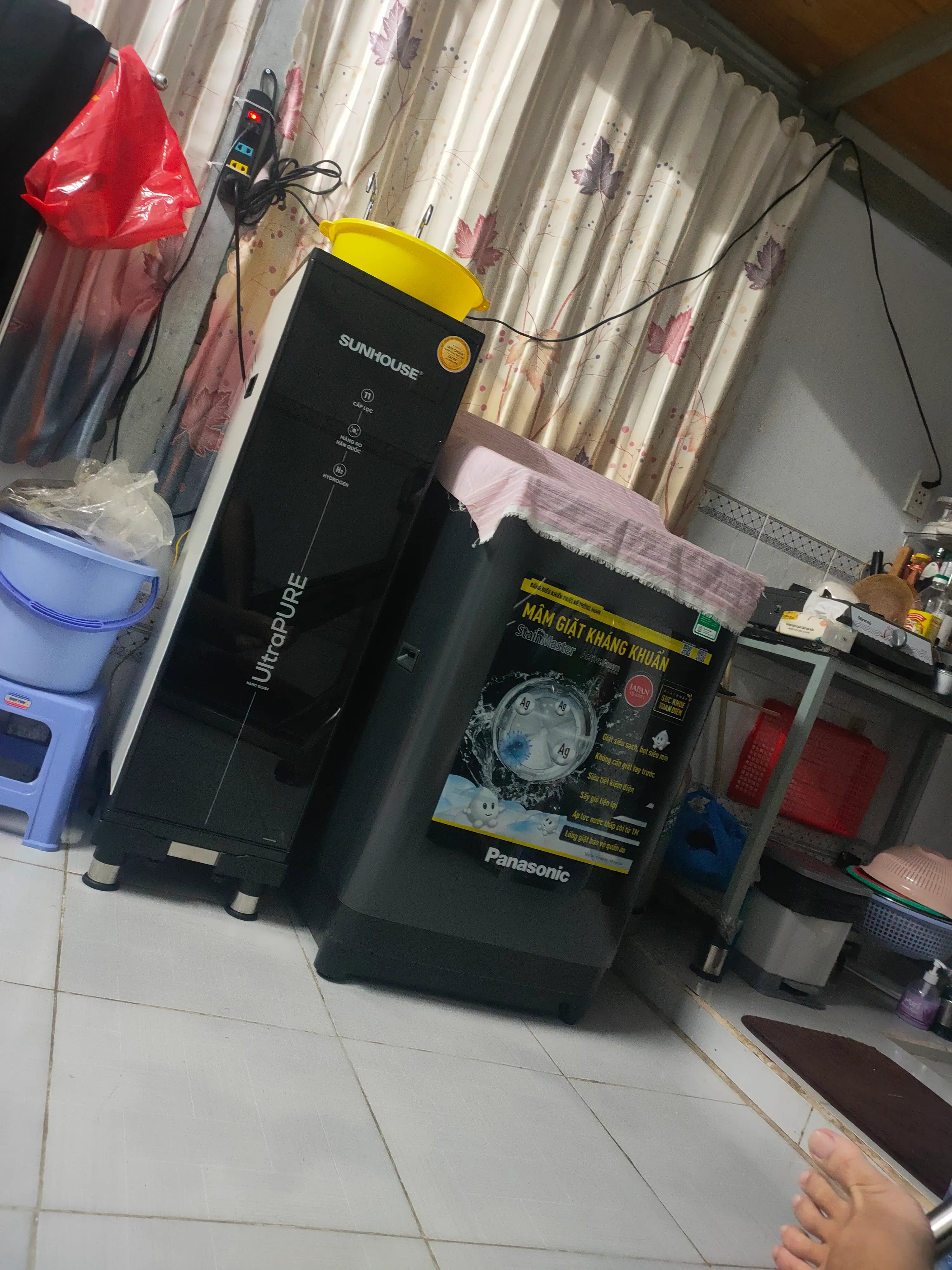 Khách hàng review Máy giặt Panasonic 8.5 Kg NA-F85A9BRV 2