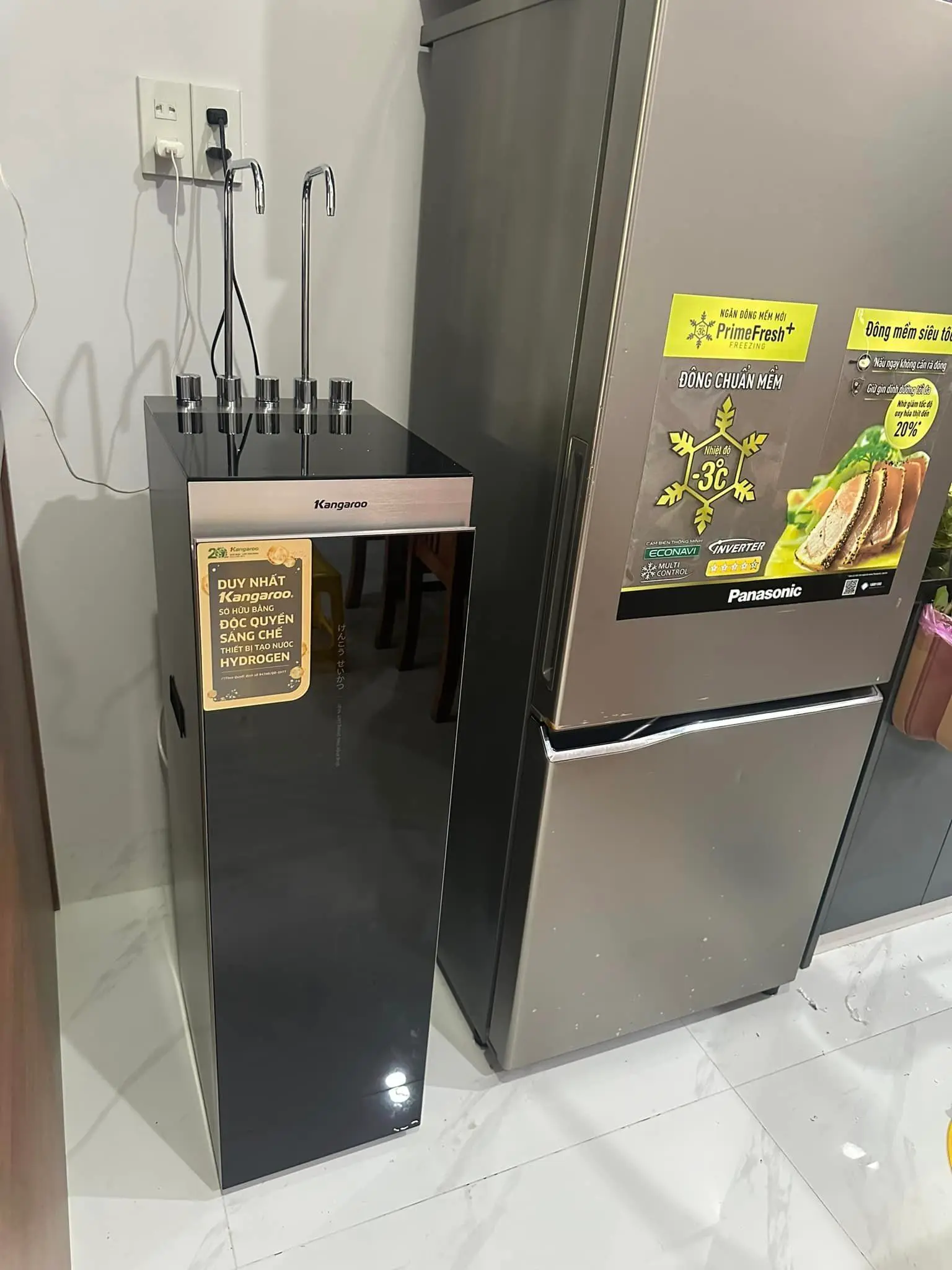 Khách hàng review Máy lọc nước RO nóng nguội lạnh Hydrogen Kangaroo Sumire KG12A8 12 lõi 4