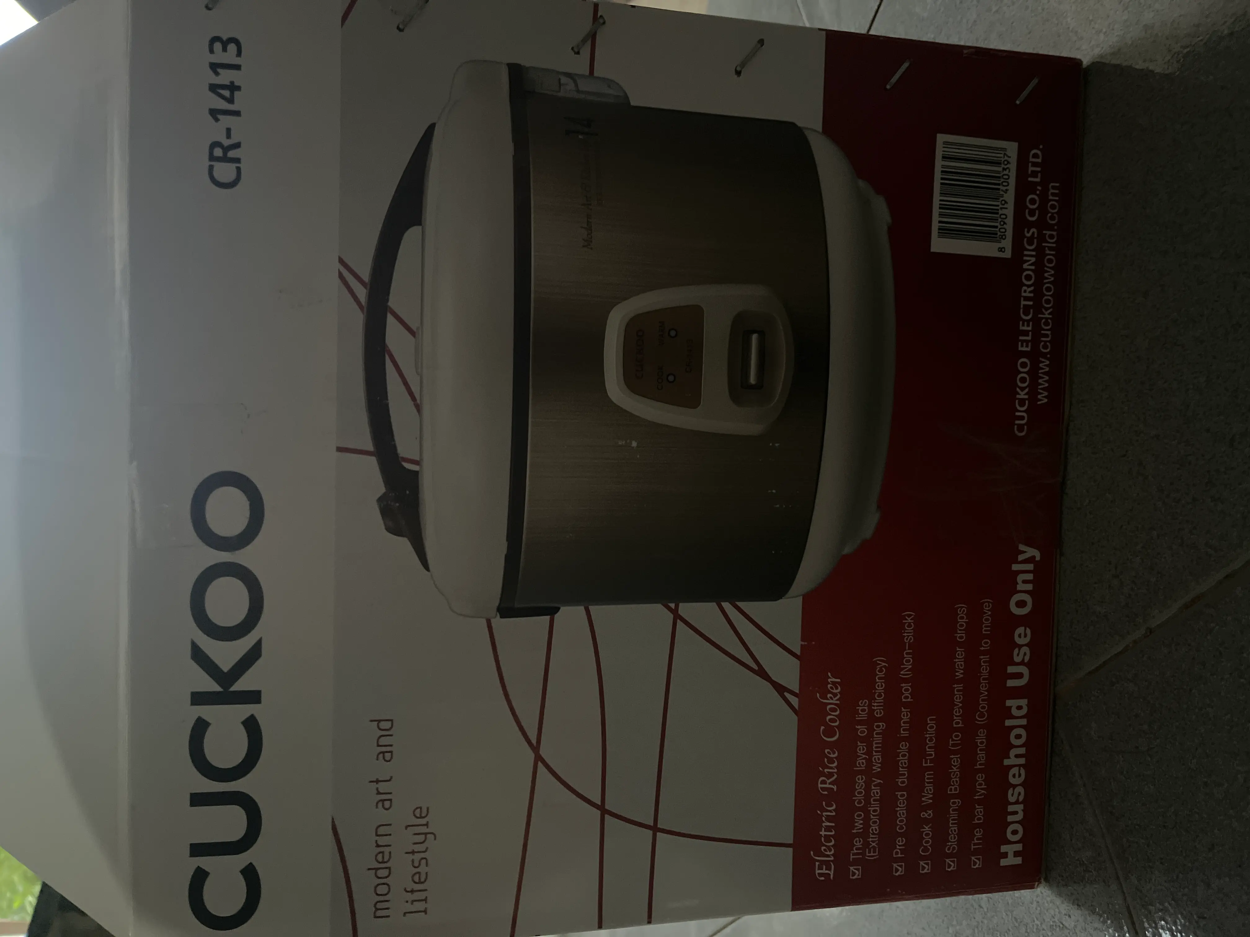 Khách hàng review Nồi cơm nắp gài Cuckoo 2.5 lít CR-1413 1