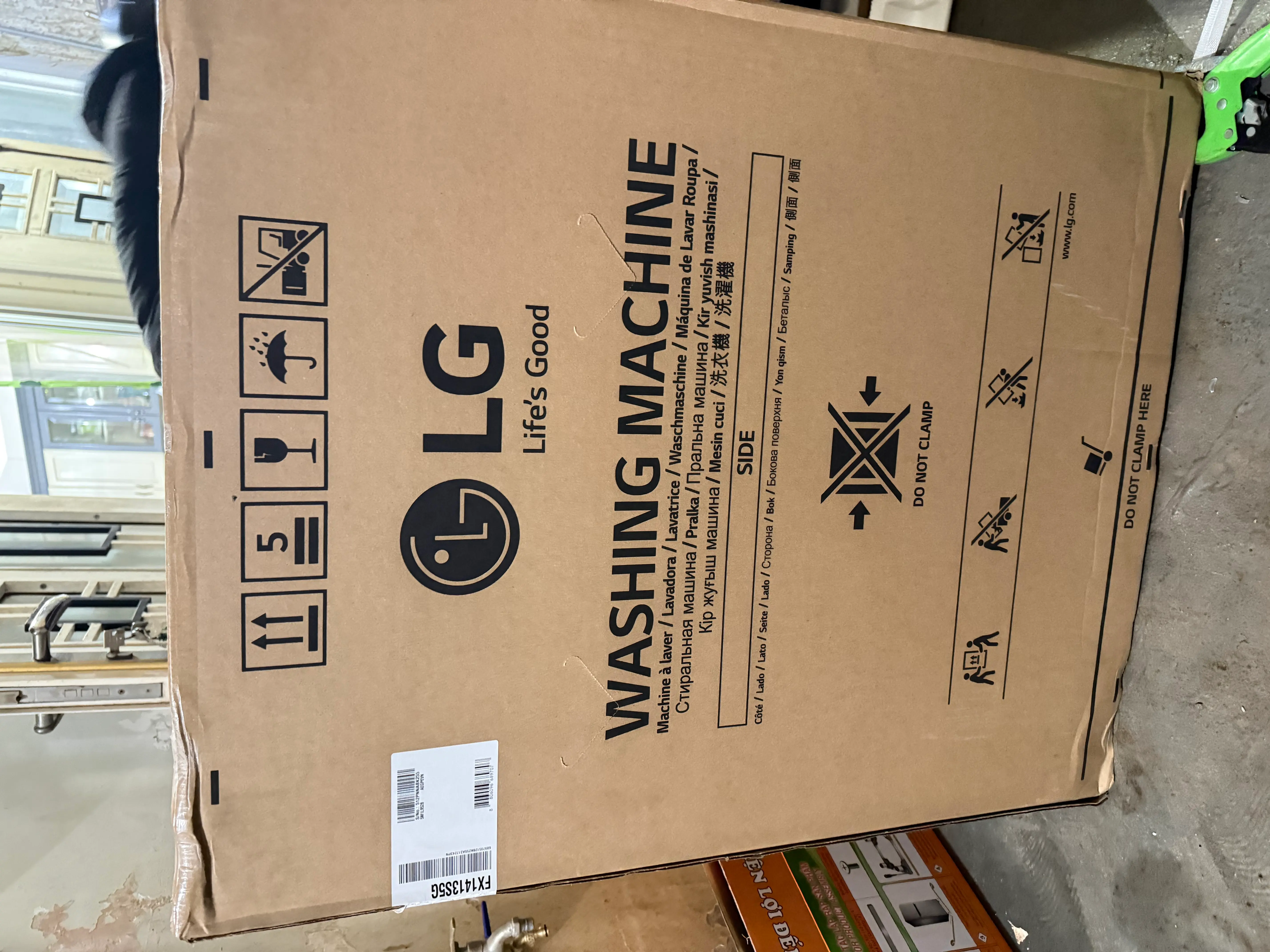 Khách hàng review Máy giặt LG Inverter 13 kg FX1413S5G 1