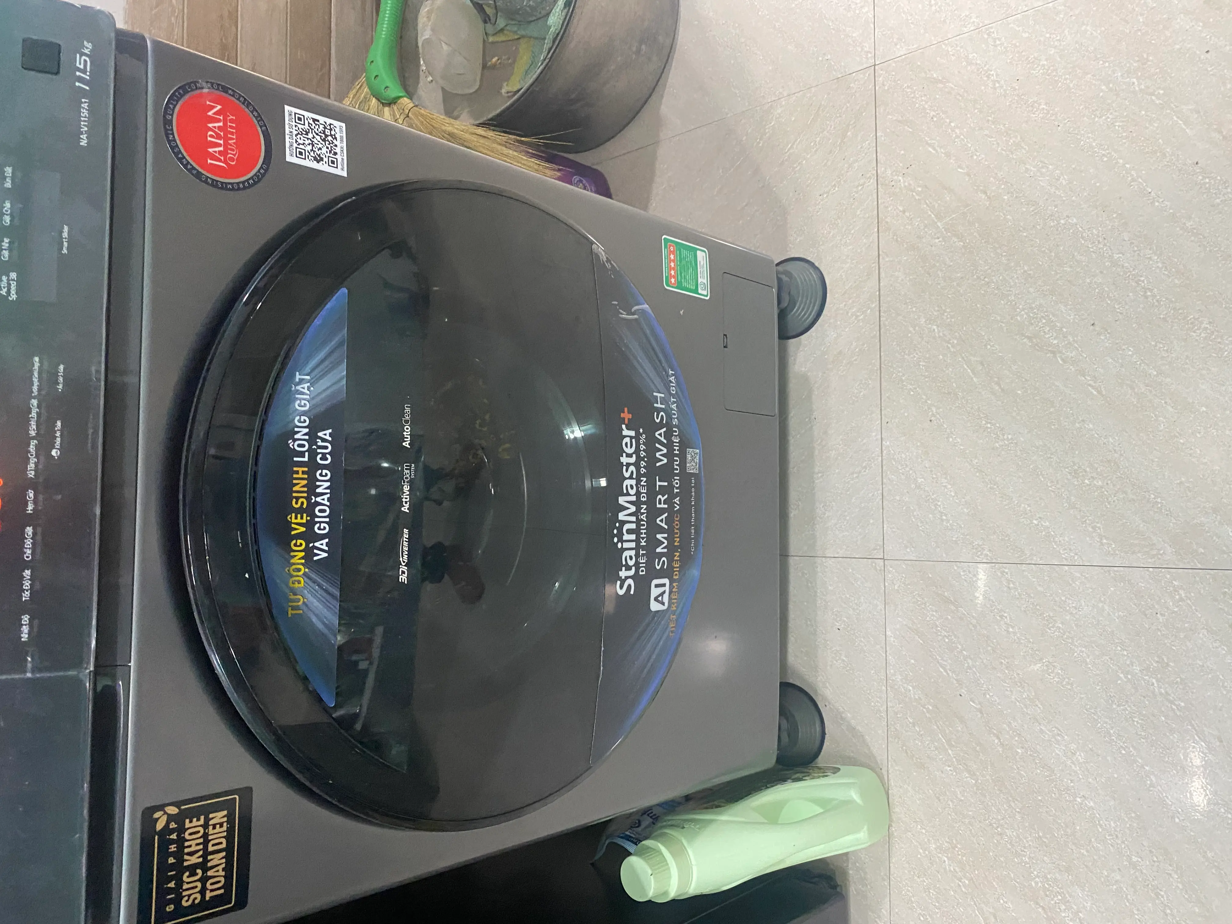 Khách hàng review Máy giặt Panasonic Inverter 11.5 kg NA-V115FA1LV 4