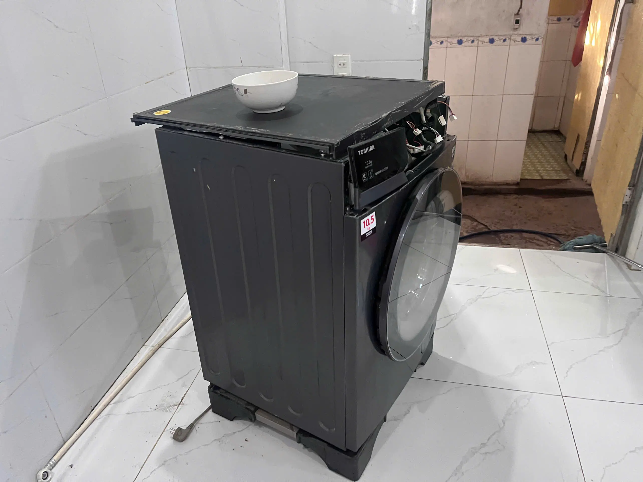 Khách hàng review Máy giặt Toshiba Inverter 10.5 Kg TW-BK115G4V (MG) 1