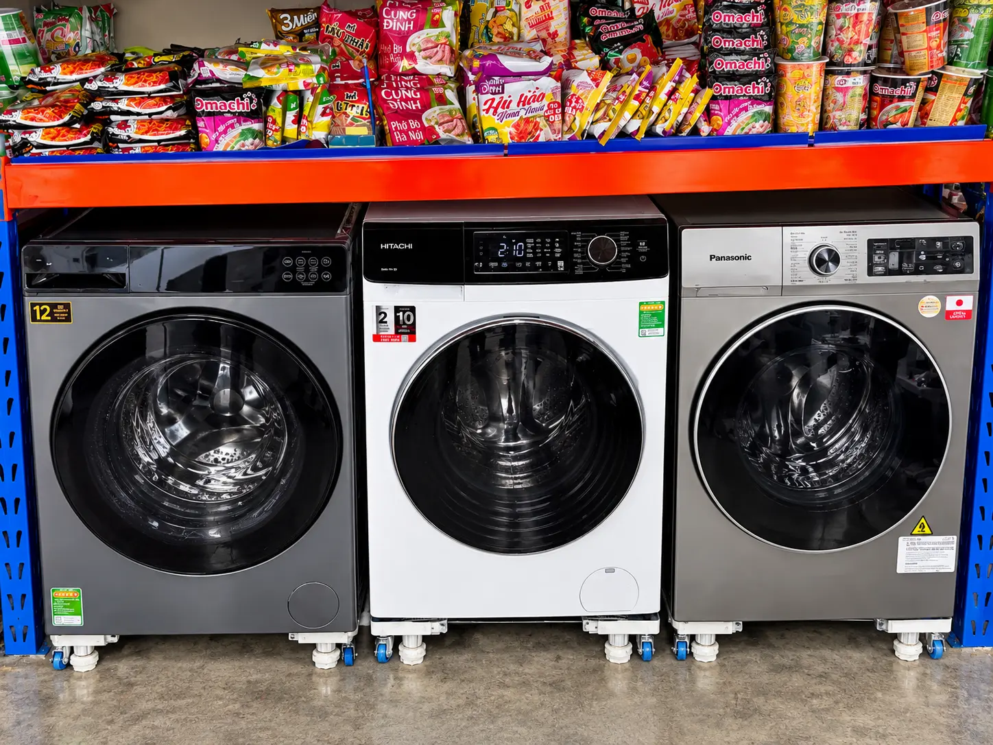Khách hàng review Máy giặt Xiaomi giặt 10.5 kg - sấy 7 kg WD105MJA10VN 1