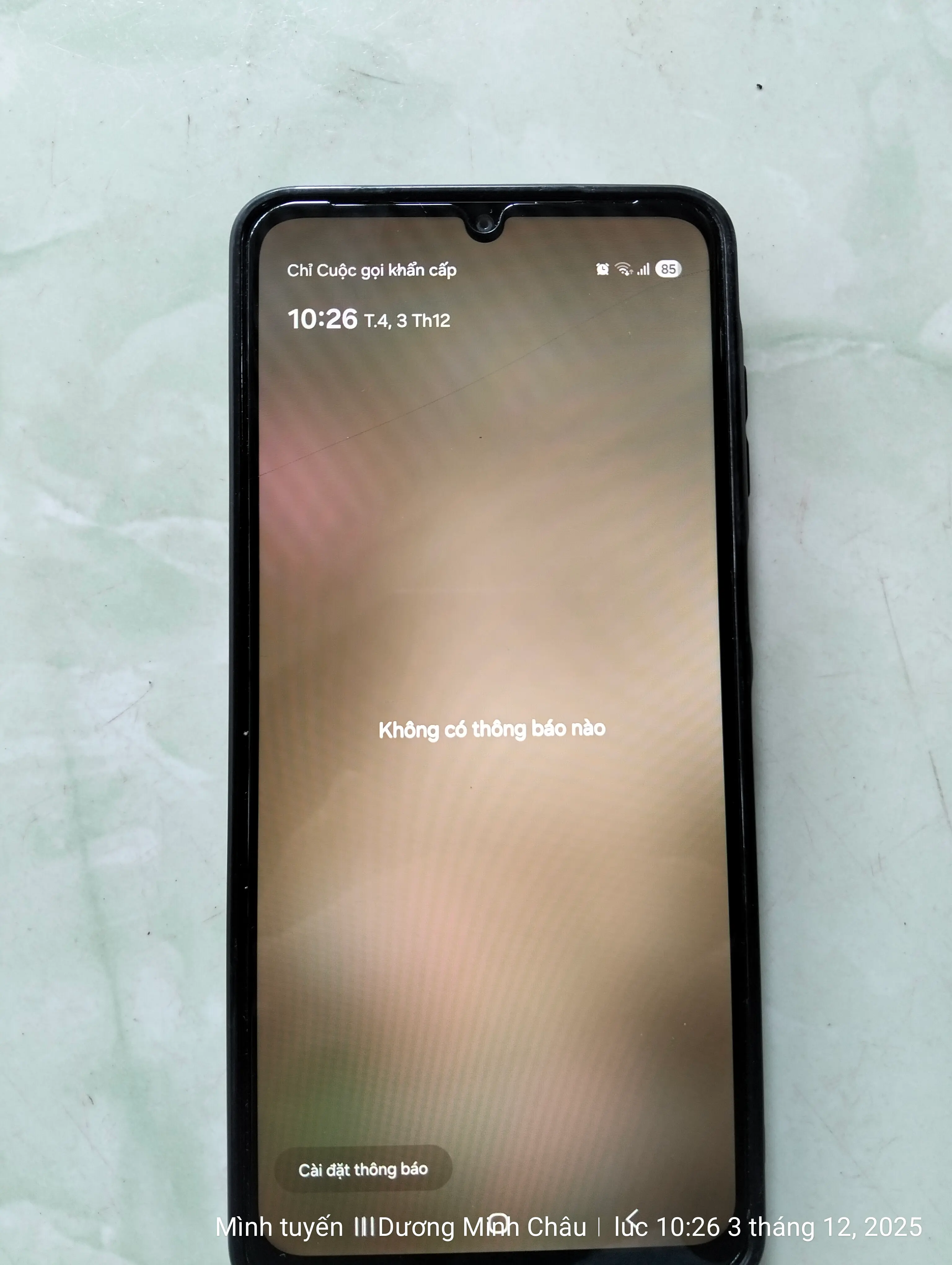Khách hàng review Điện thoại Samsung Galaxy A07 6GB/128GB 4