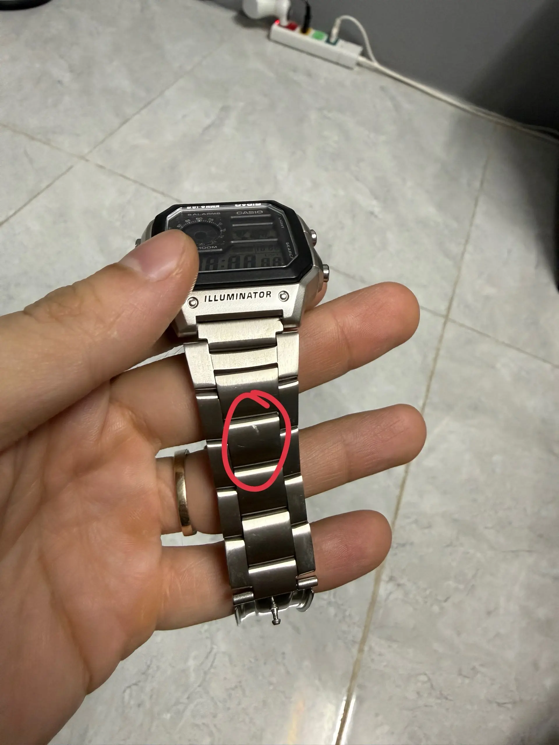 Khách hàng review Đồng hồ CASIO Timeless 45 x 42.1 mm Nam AE-1200WHD-1AVDF 3