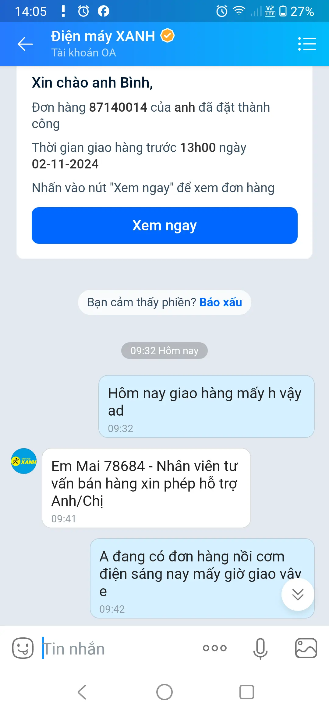 Khách hàng review Nồi cơm cao tần Tefal 1.8 lít RK818A68 1