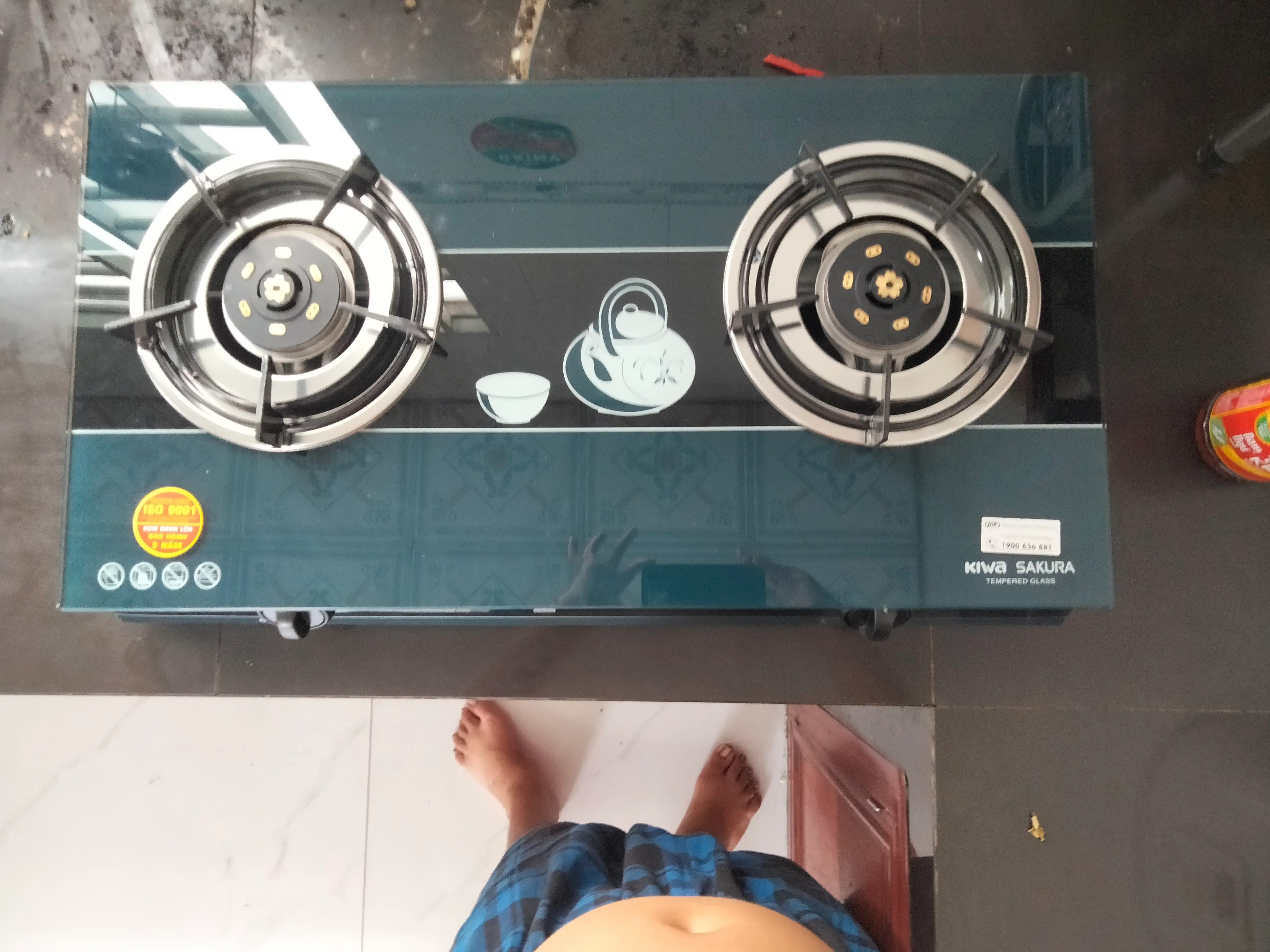 Khách hàng review Bếp ga đôi Sakura SA-692SG 2