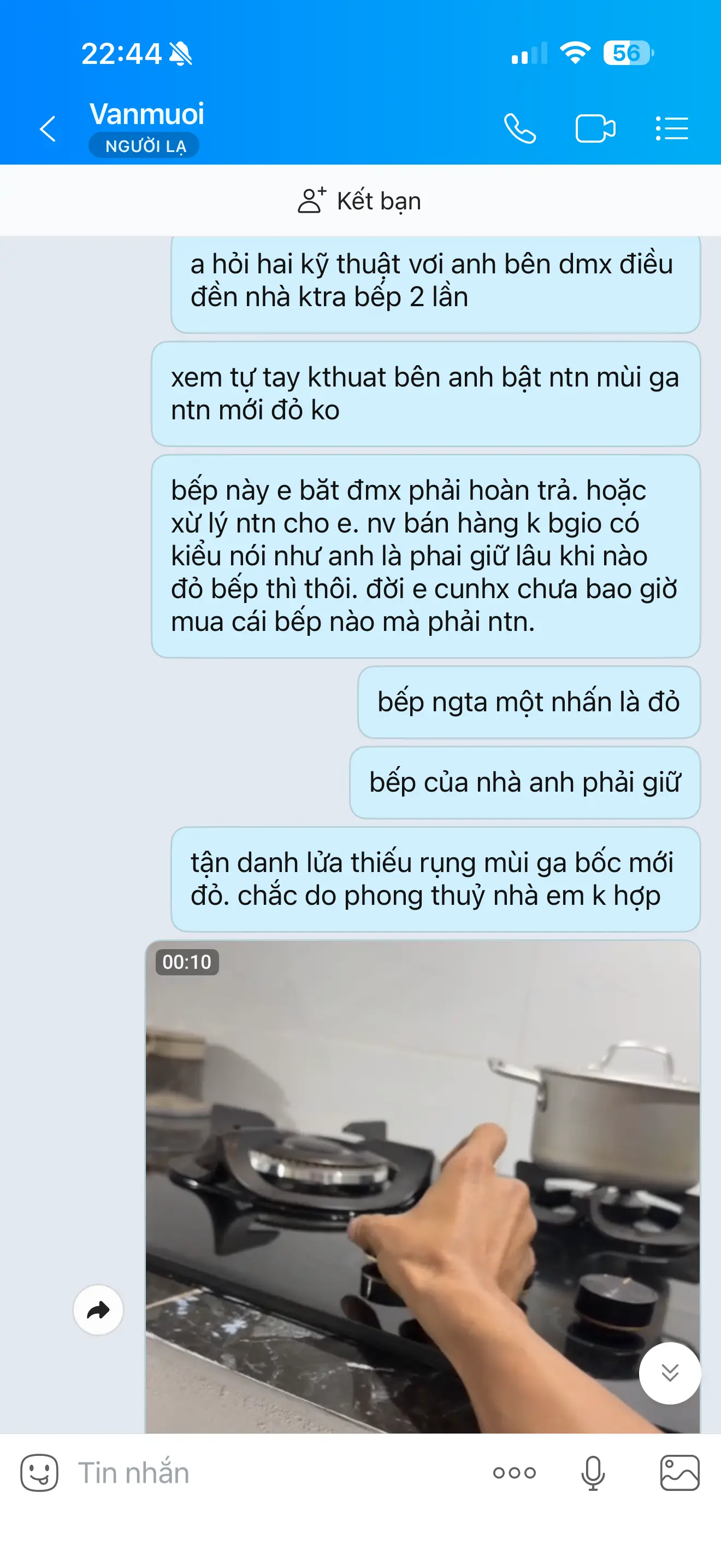 Khách hàng review Bếp ga âm Electrolux EHG8321BC 1