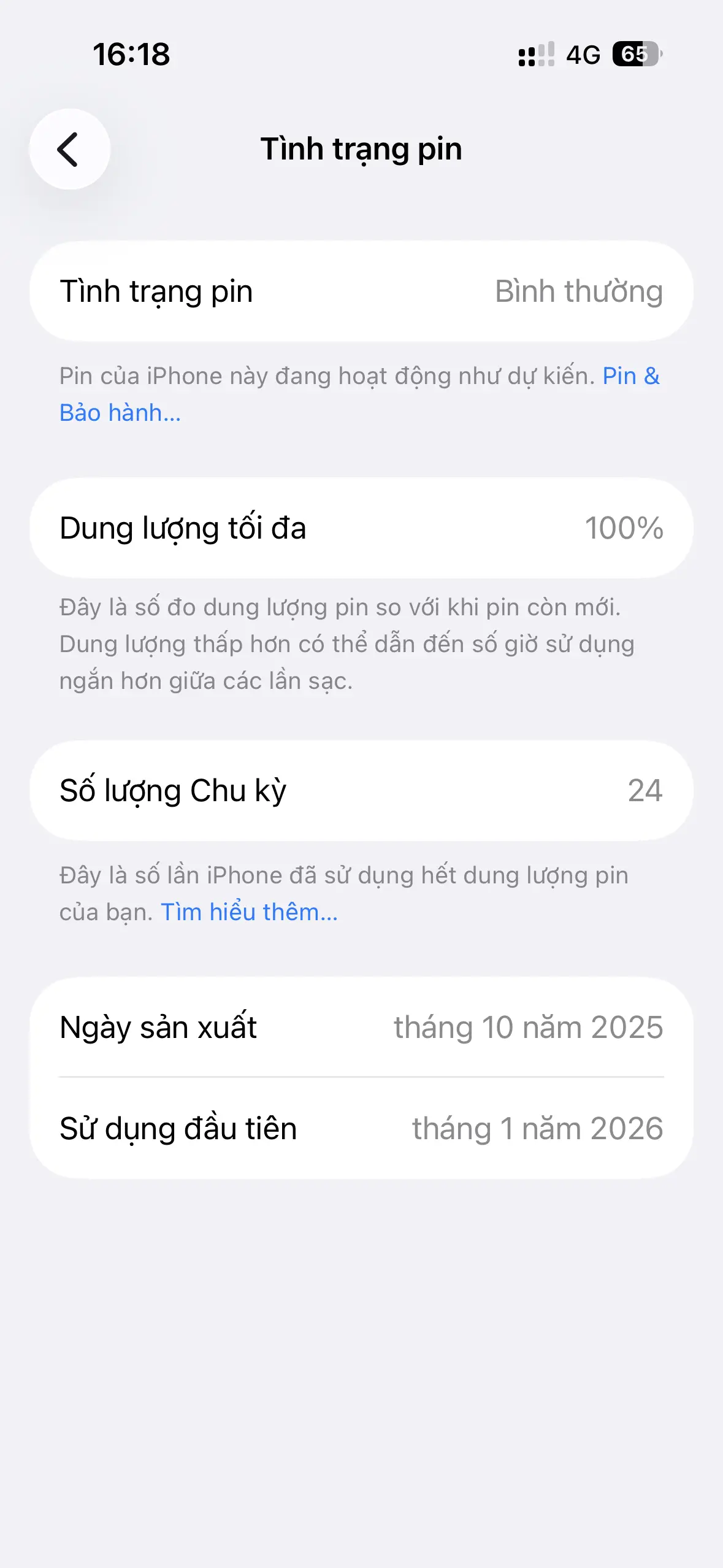 Khách hàng review Điện thoại iPhone 15 128GB 4