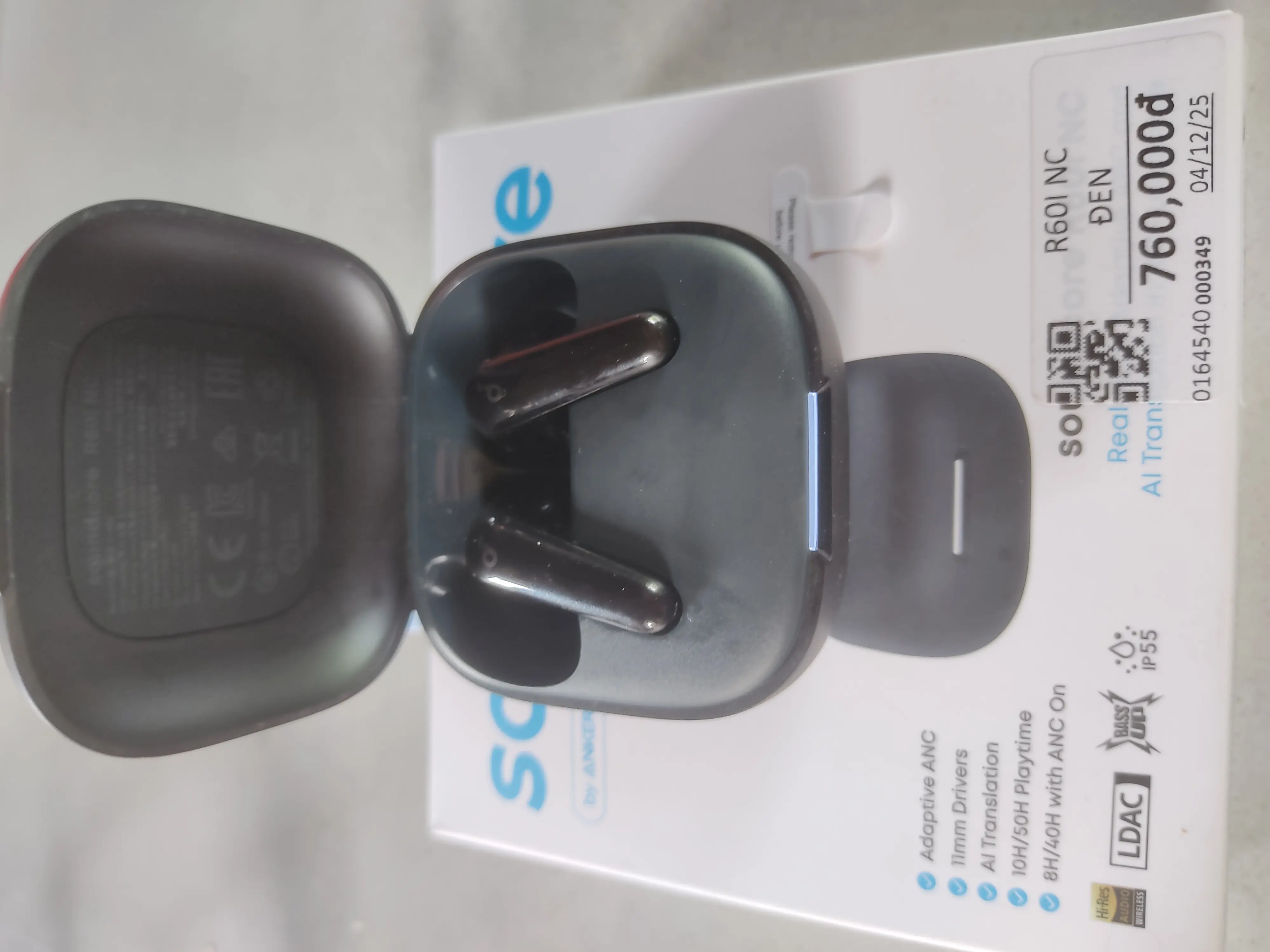 Khách hàng review Tai nghe Bluetooth True Wireless Soundcore R60i NC D1202 2
