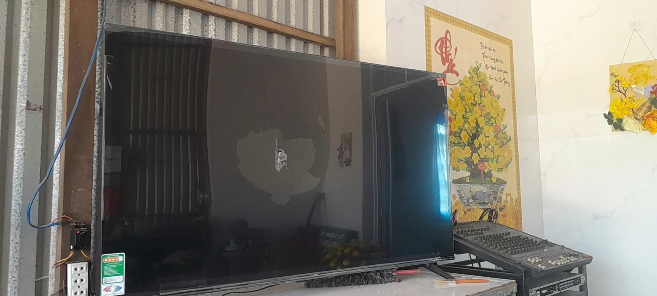 Khách hàng review Google Tivi TCL AI 4K 55 inch 55P635 2