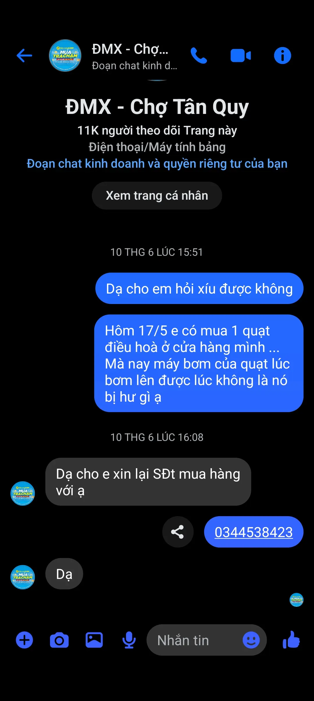 Khách hàng review Quạt điều hòa Kangaroo KG50F103 130W 1