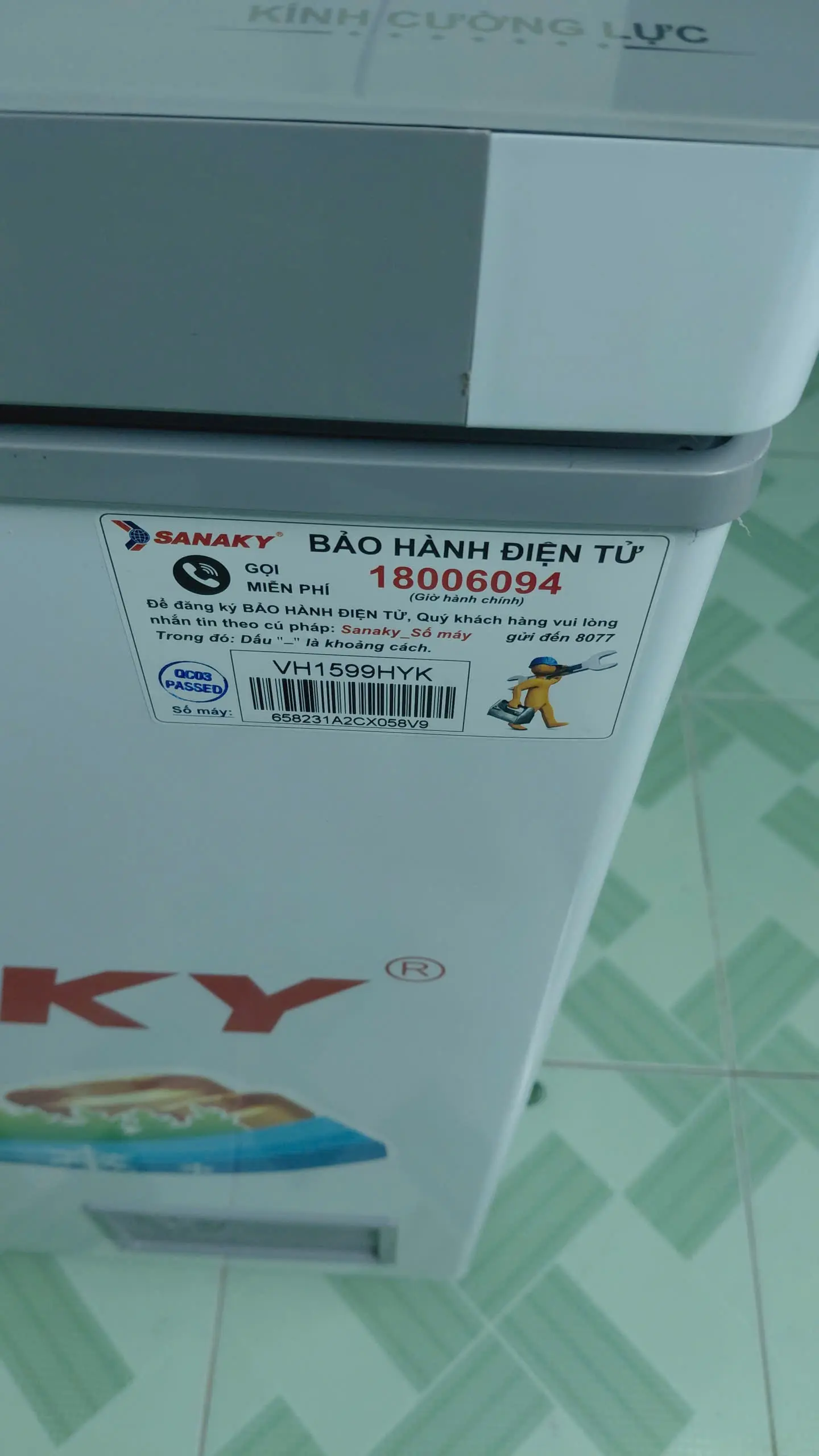 Khách hàng review Tủ đông Sanaky 100 lít VH-1599HYK 3